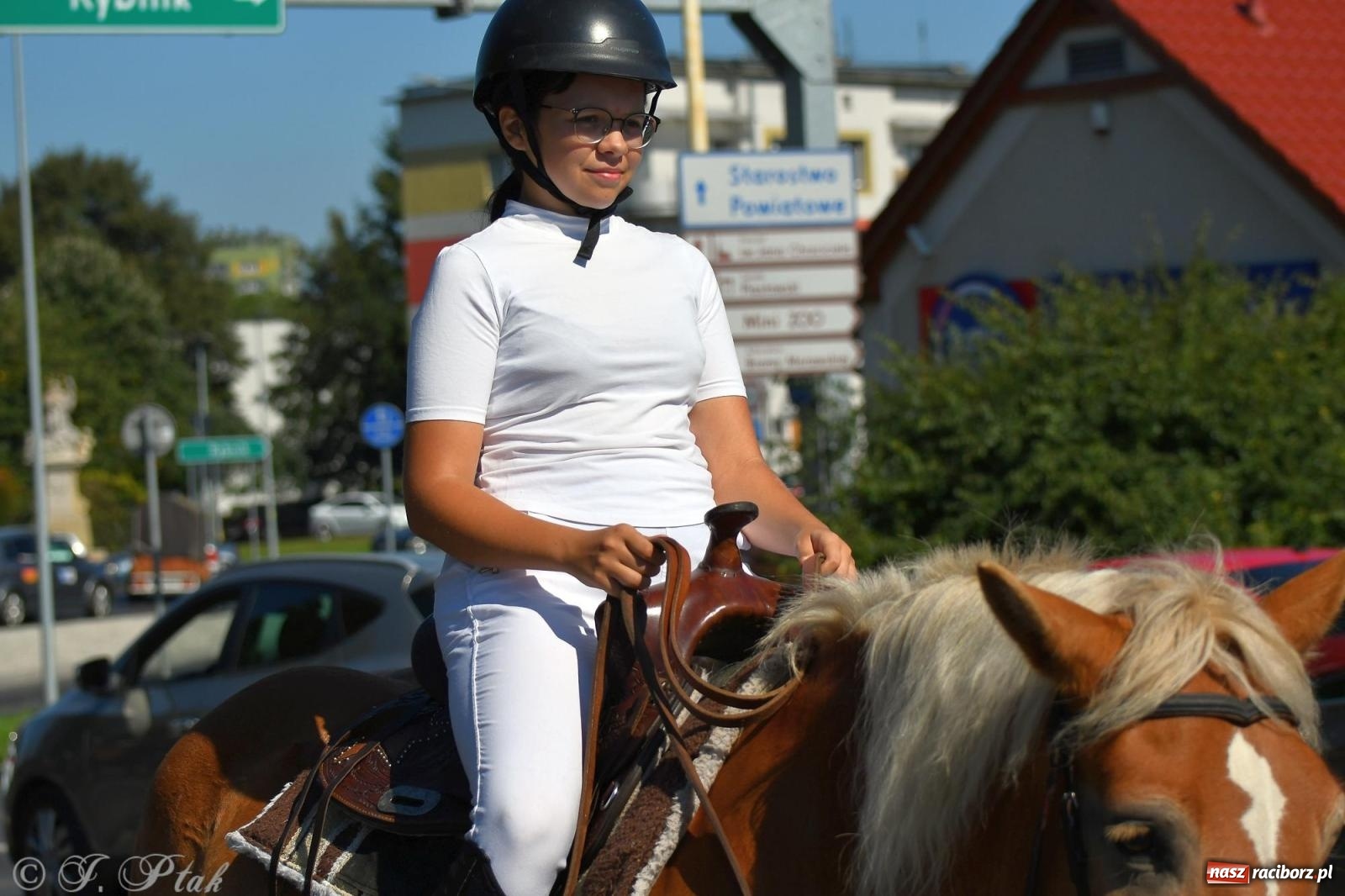 Zdjęcie w galerii na portalu naszraciborz.pl: Raciborski Hubertus. Parada konna przez miasto [FOTO i WIDEO] wiadomości z regionu