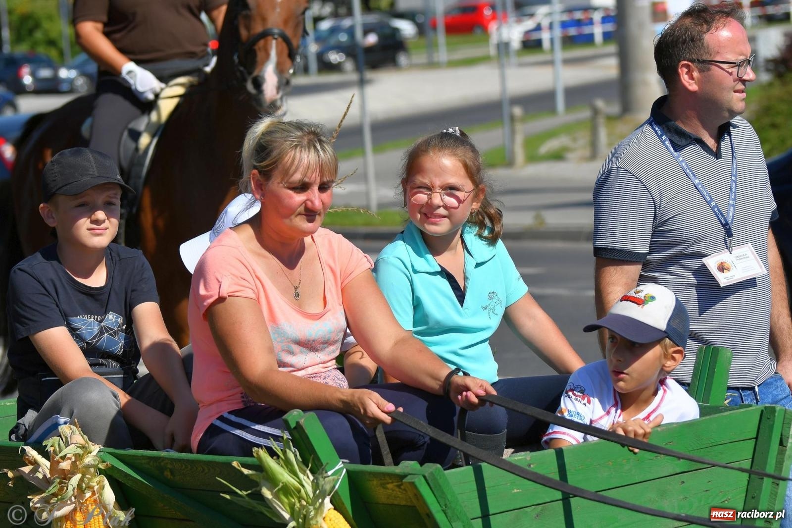 Zdjęcie w galerii na portalu naszraciborz.pl: Raciborski Hubertus. Parada konna przez miasto [FOTO i WIDEO] wiadomości z regionu