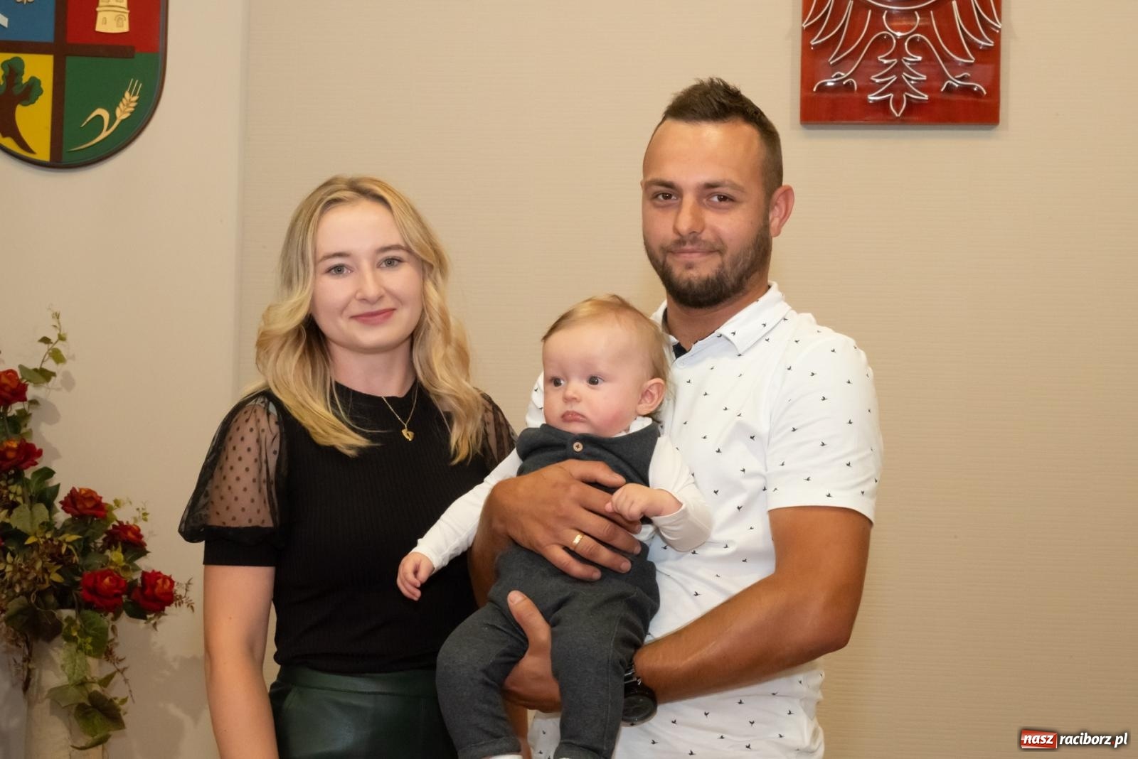Zdjęcie w galerii na portalu naszraciborz.pl: W Krzyżanowicach przywitano najmłodszych mieszkańców gminy wiadomości z regionu