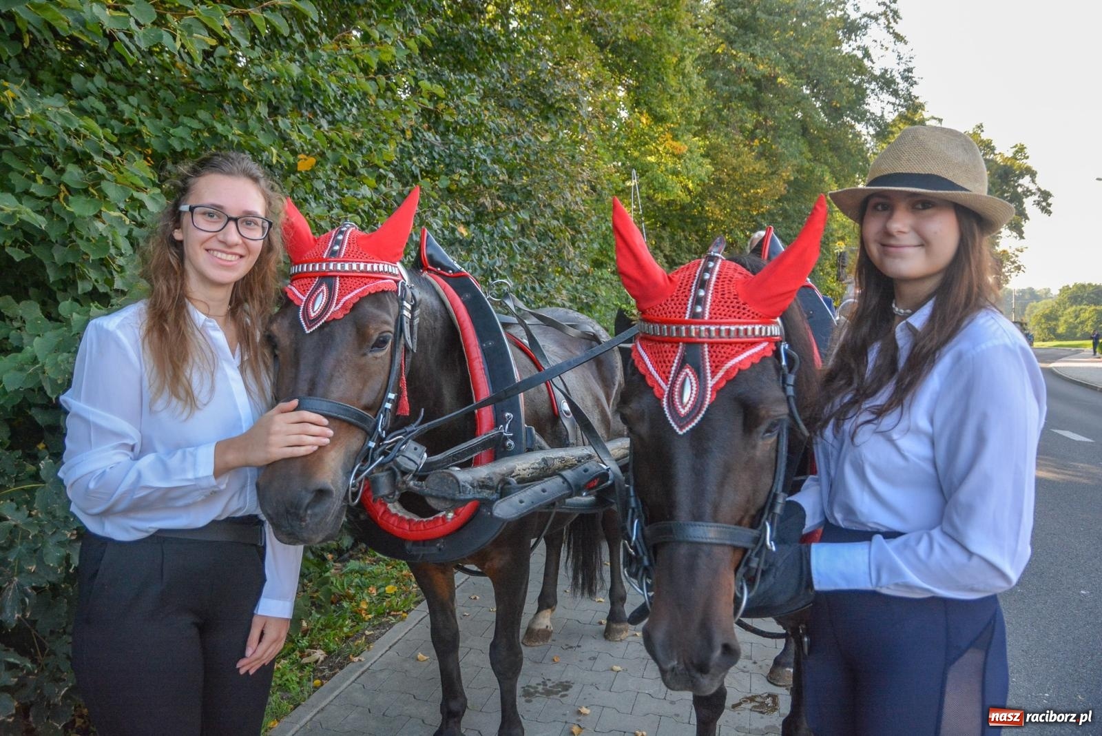 Zdjęcie w galerii na portalu naszraciborz.pl: Dobry futer, silne byki. Brzeźnica korowodem na parafialne dożynki [FOTO i WIDEO] wiadomości z regionu