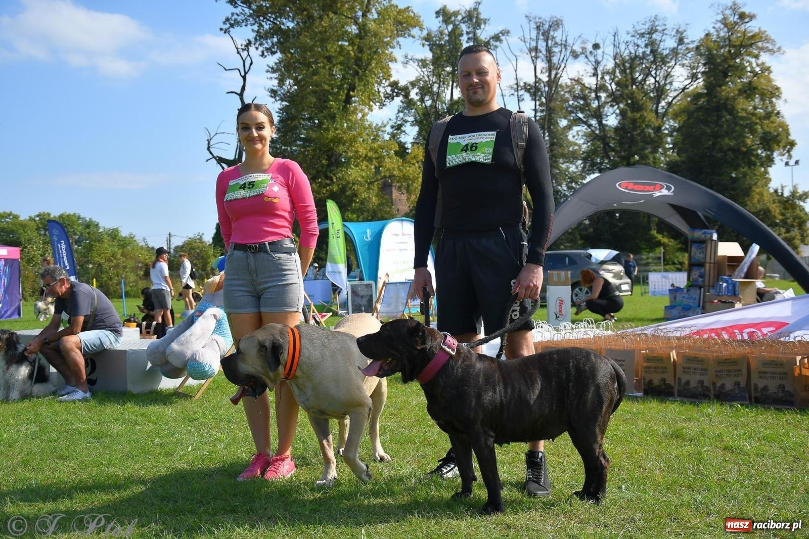 Zdjęcie w galerii na portalu naszraciborz.pl: Dogtrekking - charytatywny marsz z czworonogami [FOTO i WIDEO] wiadomości z regionu