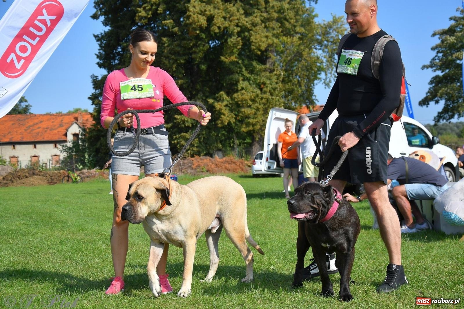 Zdjęcie w galerii na portalu naszraciborz.pl: Dogtrekking - charytatywny marsz z czworonogami [FOTO i WIDEO] wiadomości z regionu