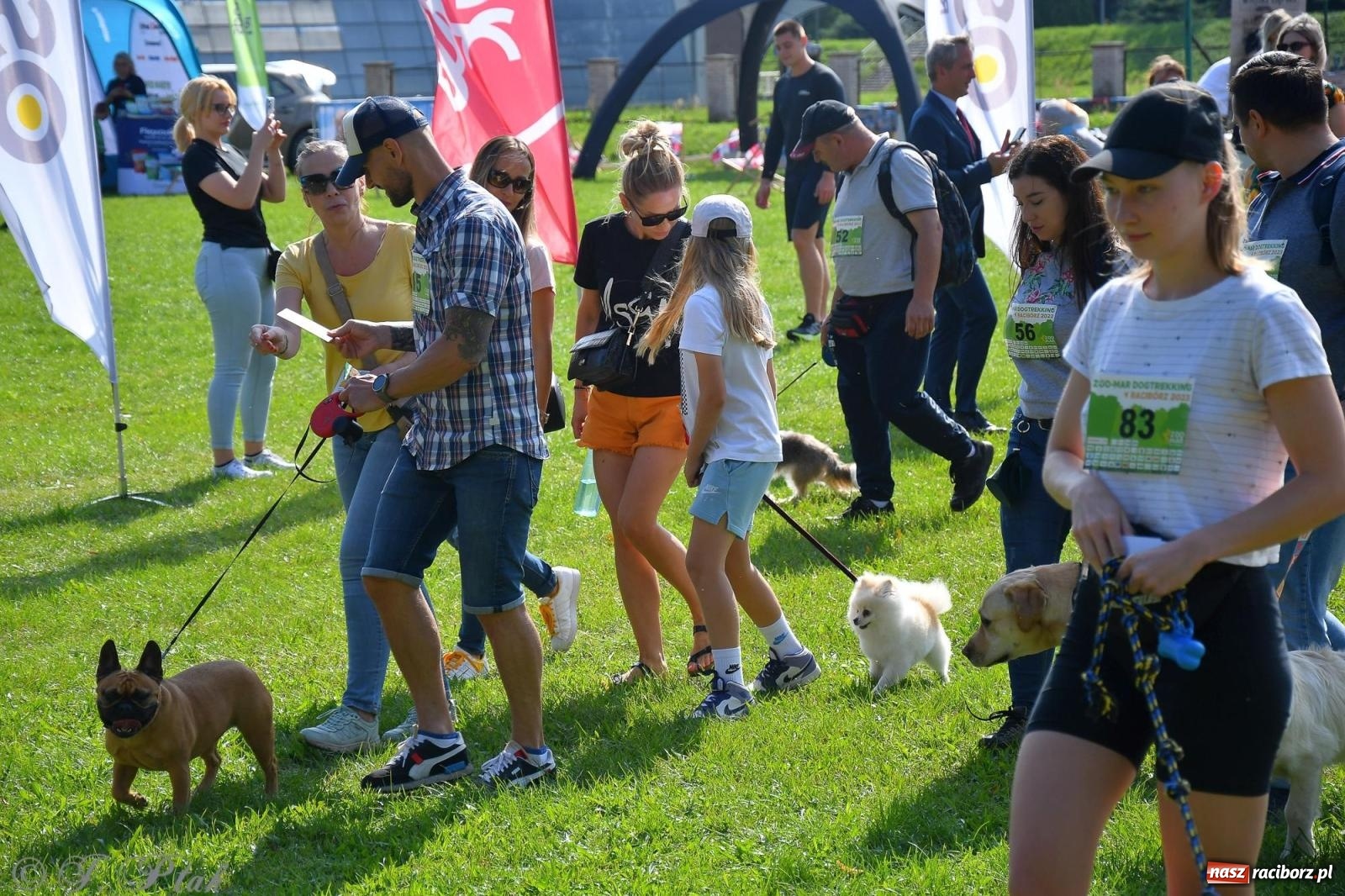 Zdjęcie w galerii na portalu naszraciborz.pl: Dogtrekking - charytatywny marsz z czworonogami [FOTO i WIDEO] wiadomości z regionu