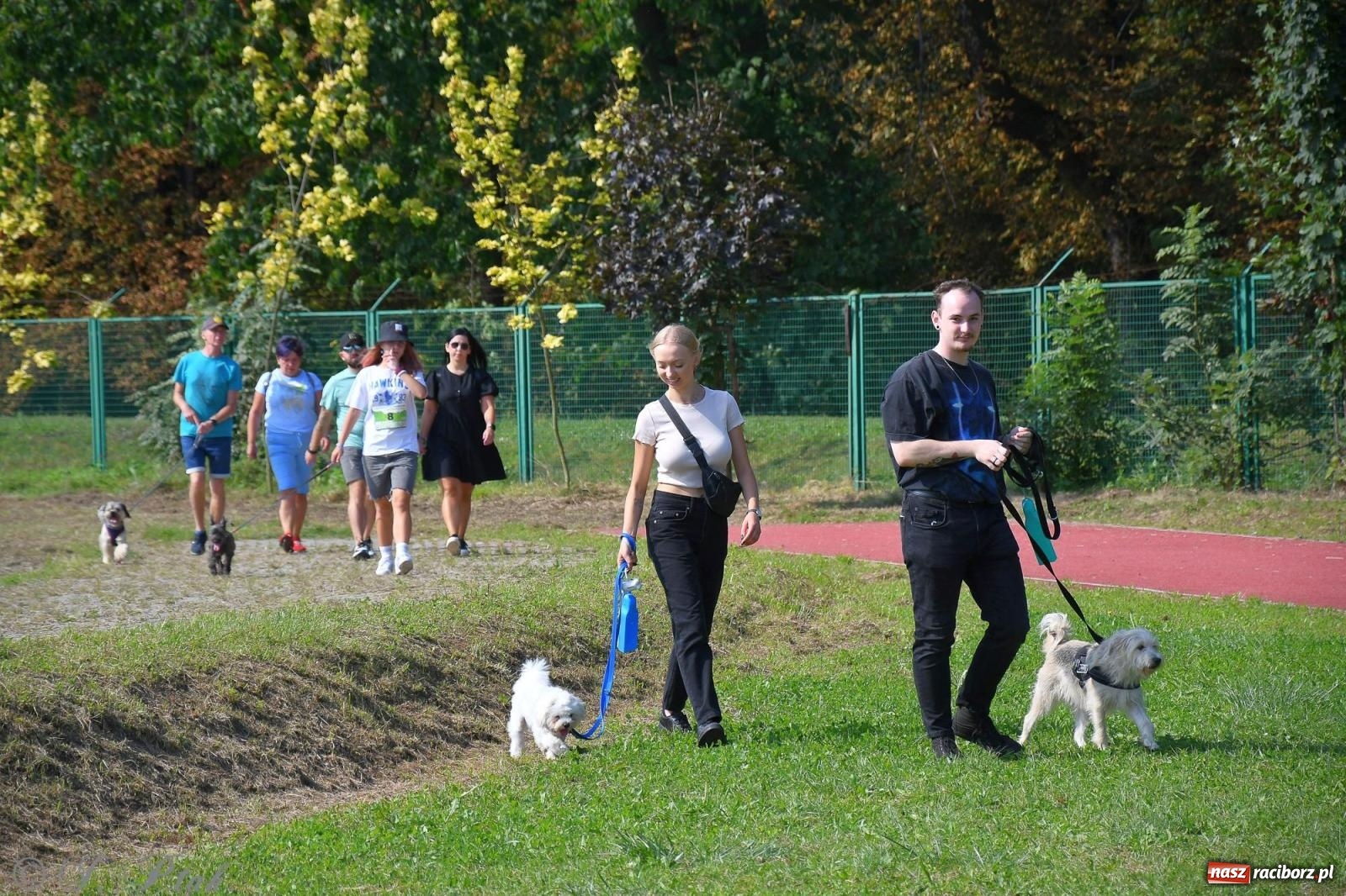 Zdjęcie w galerii na portalu naszraciborz.pl: Dogtrekking - charytatywny marsz z czworonogami [FOTO i WIDEO] wiadomości z regionu