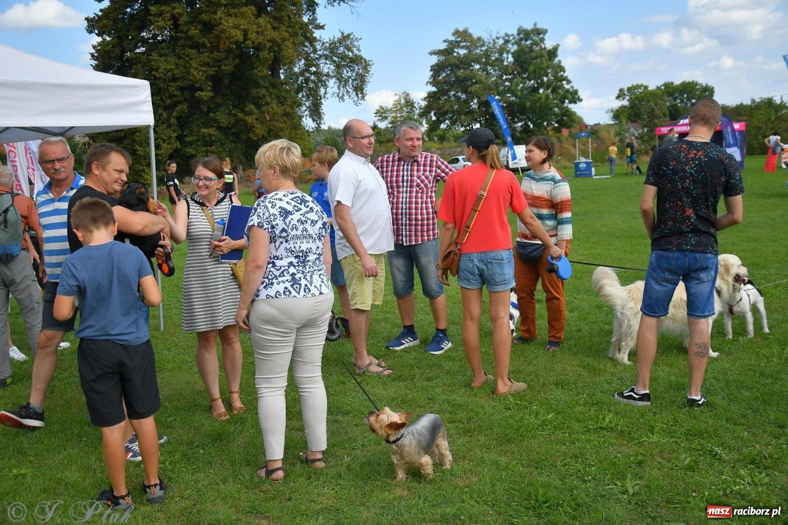 Zdjęcie w galerii na portalu naszraciborz.pl: Dogtrekking - charytatywny marsz z czworonogami [FOTO i WIDEO] wiadomości z regionu