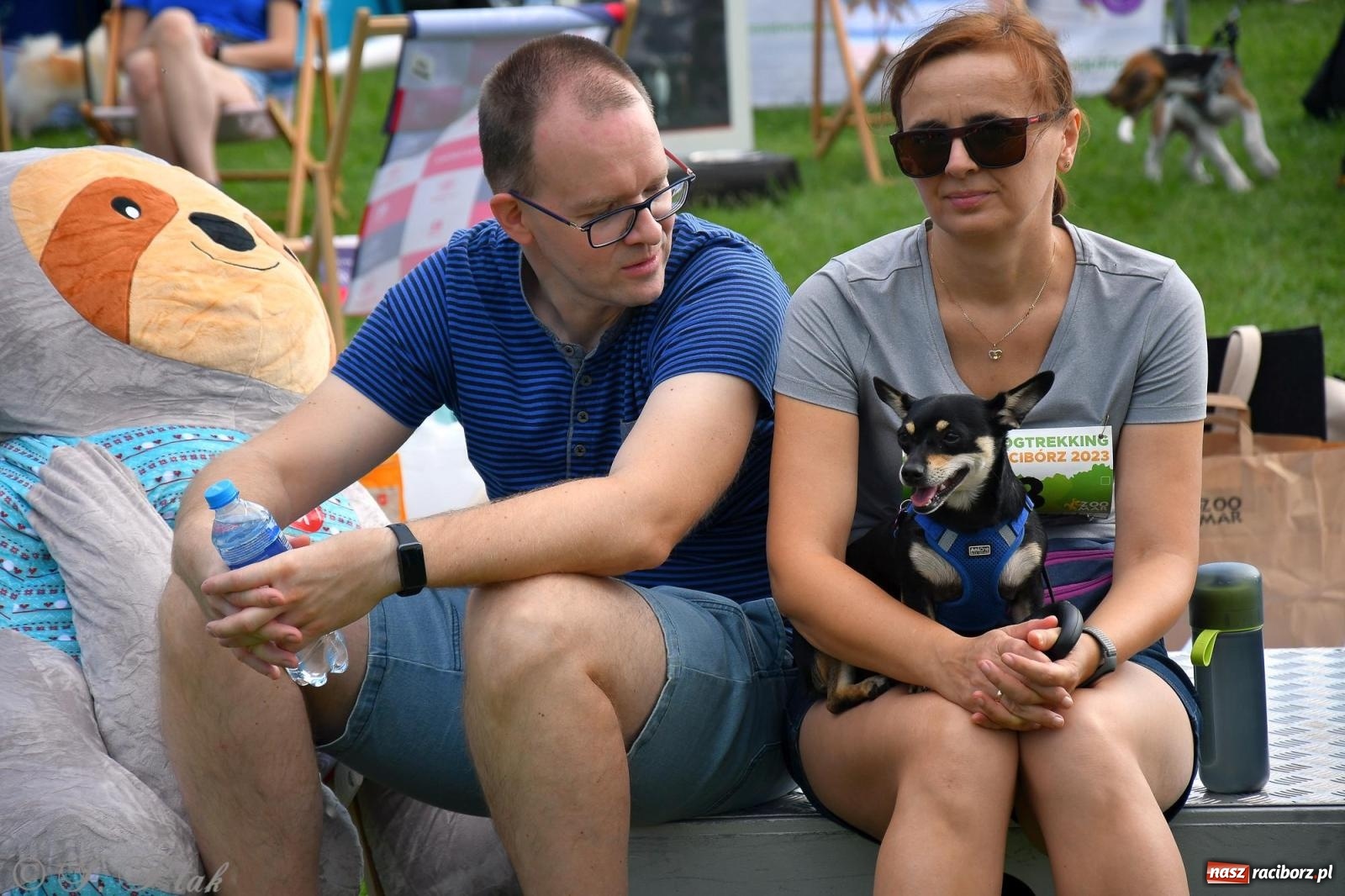 Zdjęcie w galerii na portalu naszraciborz.pl: Dogtrekking - charytatywny marsz z czworonogami [FOTO i WIDEO] wiadomości z regionu