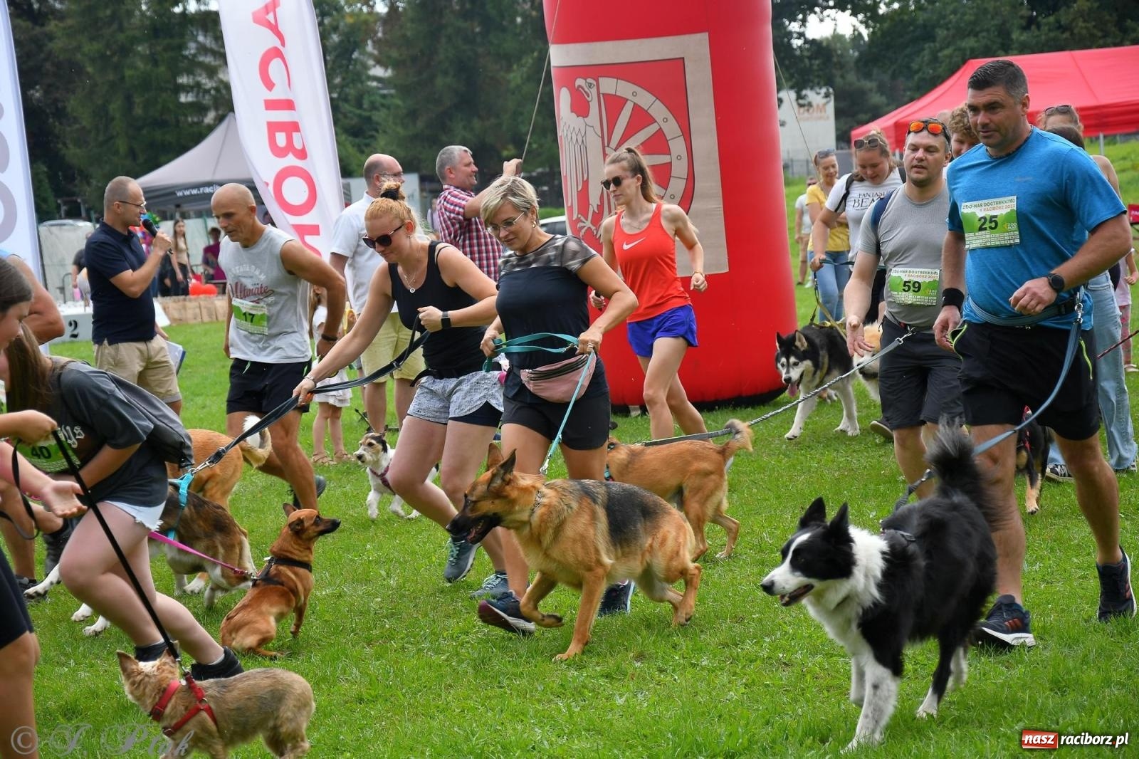 Zdjęcie w galerii na portalu naszraciborz.pl: Dogtrekking - charytatywny marsz z czworonogami [FOTO i WIDEO] wiadomości z regionu