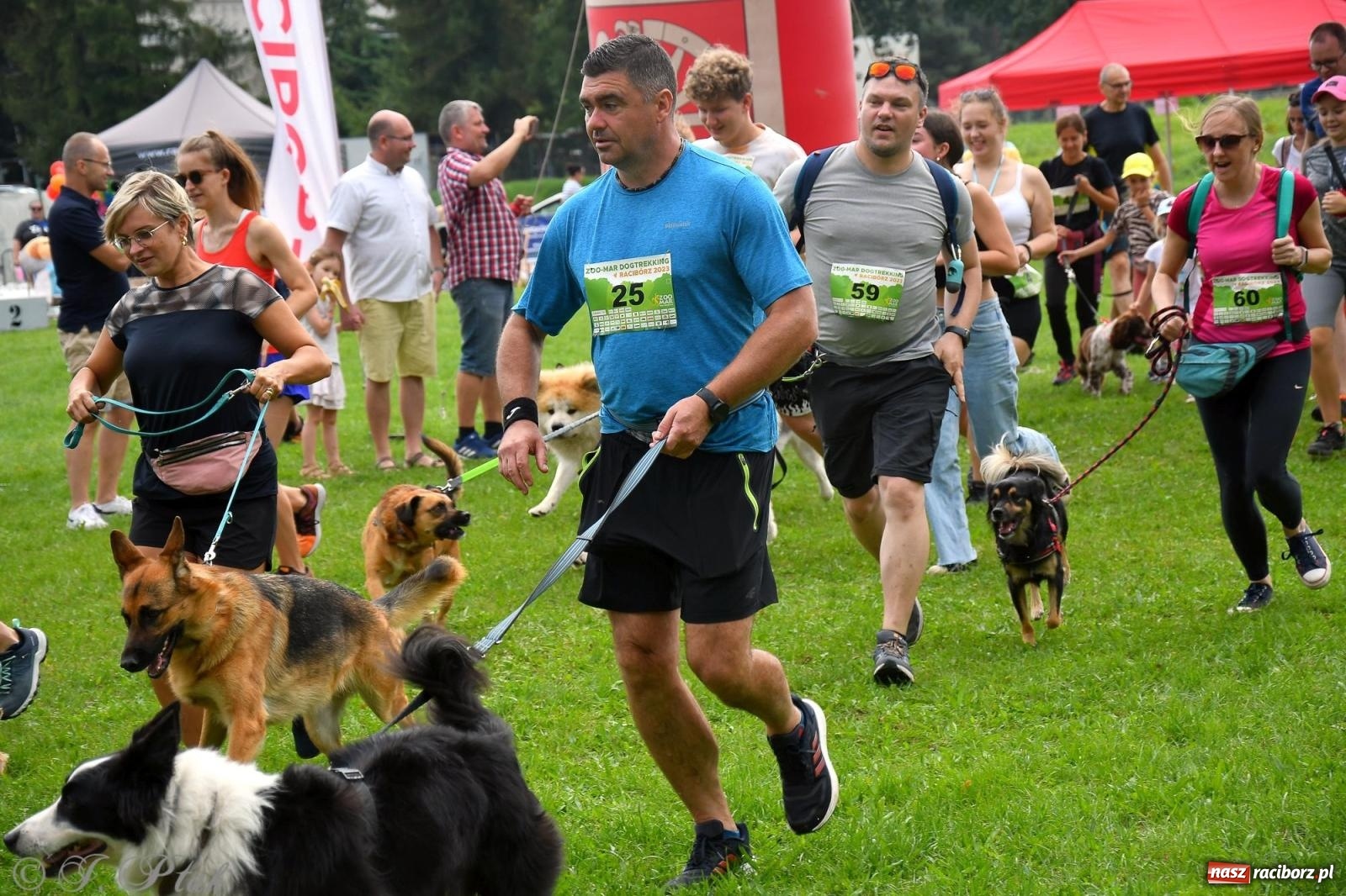 Zdjęcie w galerii na portalu naszraciborz.pl: Dogtrekking - charytatywny marsz z czworonogami [FOTO i WIDEO] wiadomości z regionu