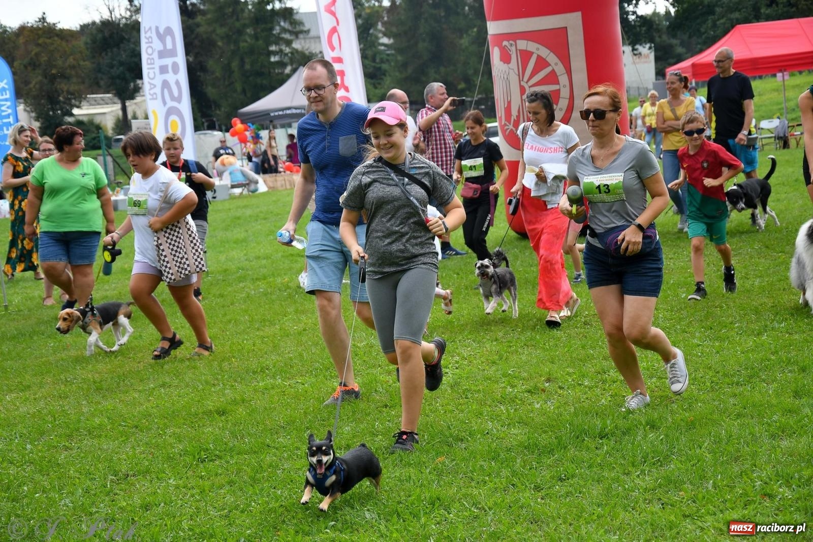 Zdjęcie w galerii na portalu naszraciborz.pl: Dogtrekking - charytatywny marsz z czworonogami [FOTO i WIDEO] wiadomości z regionu