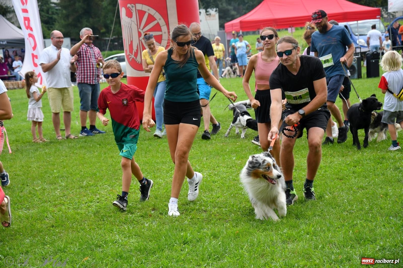 Zdjęcie w galerii na portalu naszraciborz.pl: Dogtrekking - charytatywny marsz z czworonogami [FOTO i WIDEO] wiadomości z regionu