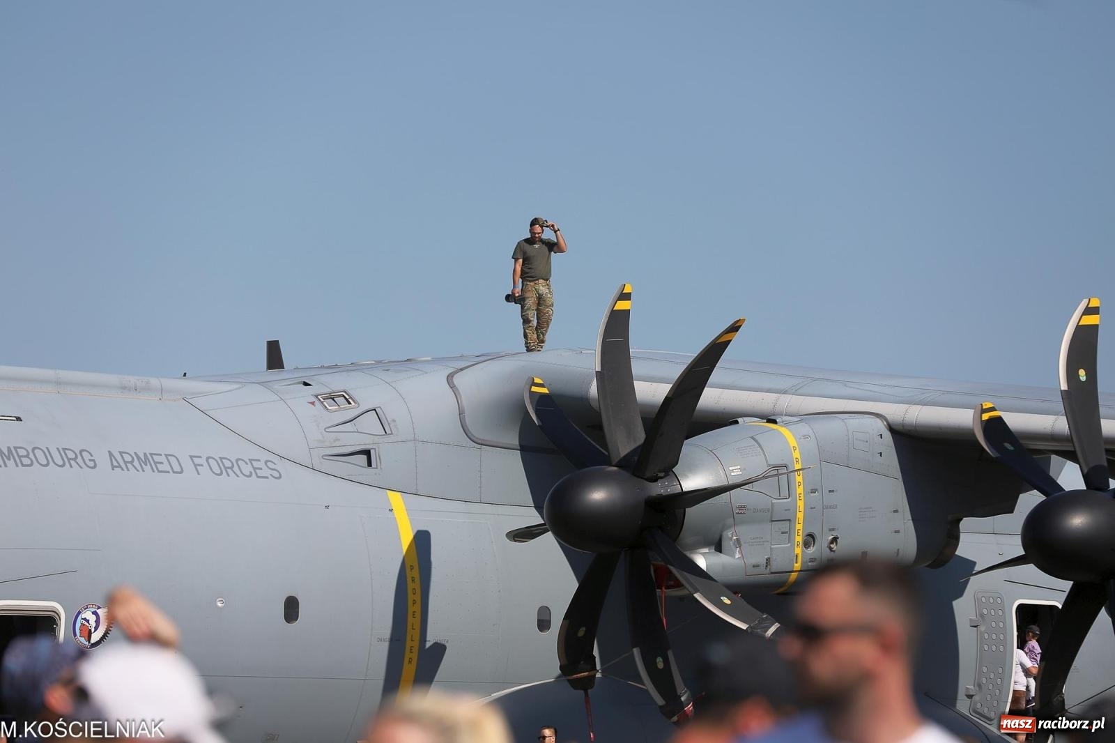 Zdjęcie w galerii na portalu naszraciborz.pl: Tysiące ludzi na Dniach NATO w Ostrawie. Polska specjalnym partnerem wydarzenia [FOTO] wiadomości z regionu