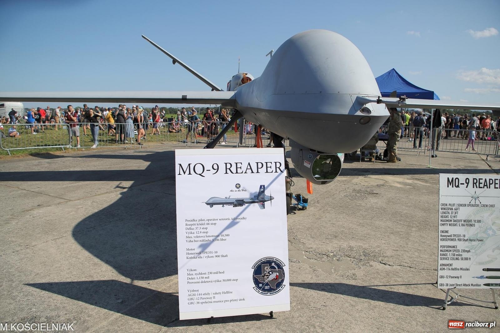 Zdjęcie w galerii na portalu naszraciborz.pl: Tysiące ludzi na Dniach NATO w Ostrawie. Polska specjalnym partnerem wydarzenia [FOTO] wiadomości z regionu