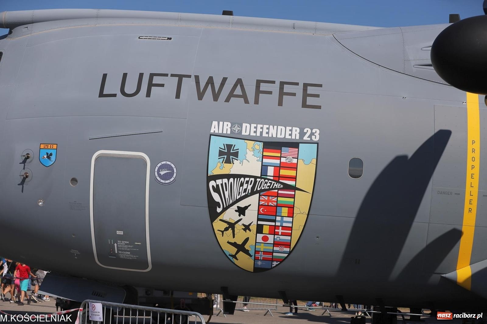 Zdjęcie w galerii na portalu naszraciborz.pl: Tysiące ludzi na Dniach NATO w Ostrawie. Polska specjalnym partnerem wydarzenia [FOTO] wiadomości z regionu