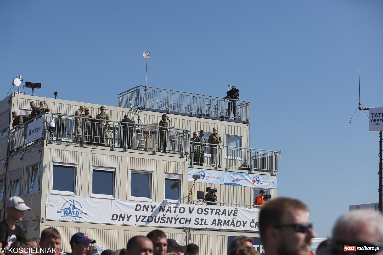 Zdjęcie w galerii na portalu naszraciborz.pl: Tysiące ludzi na Dniach NATO w Ostrawie. Polska specjalnym partnerem wydarzenia [FOTO] wiadomości z regionu