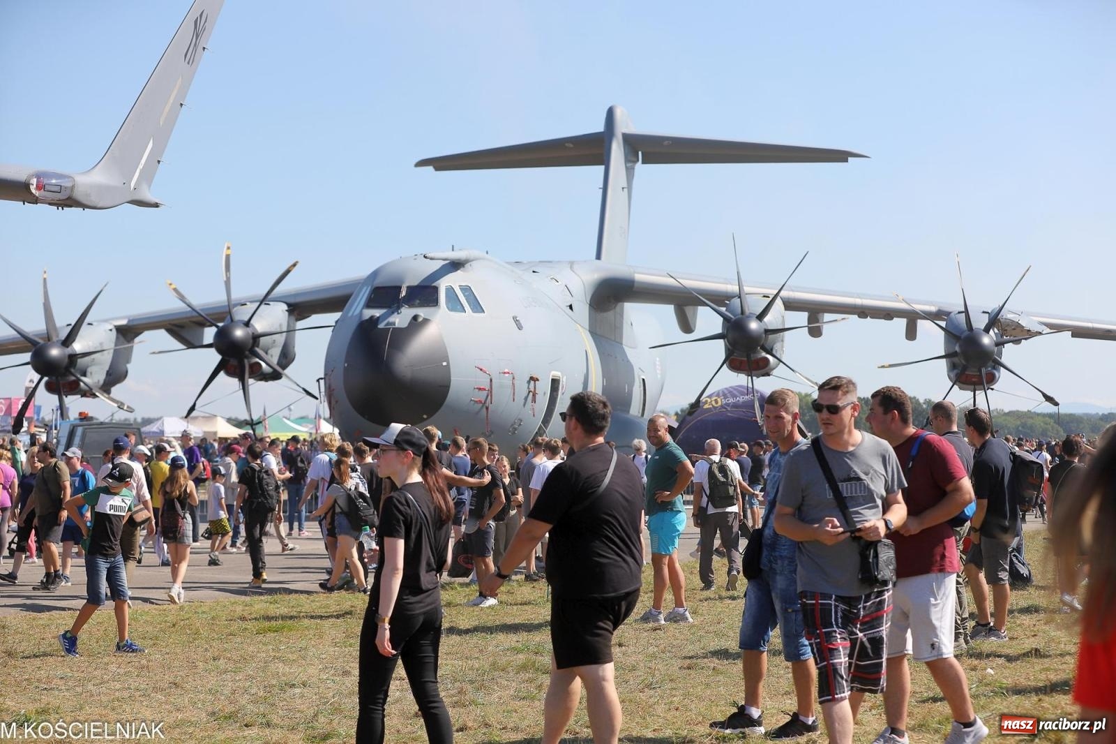 Zdjęcie w galerii na portalu naszraciborz.pl: Tysiące ludzi na Dniach NATO w Ostrawie. Polska specjalnym partnerem wydarzenia [FOTO] wiadomości z regionu