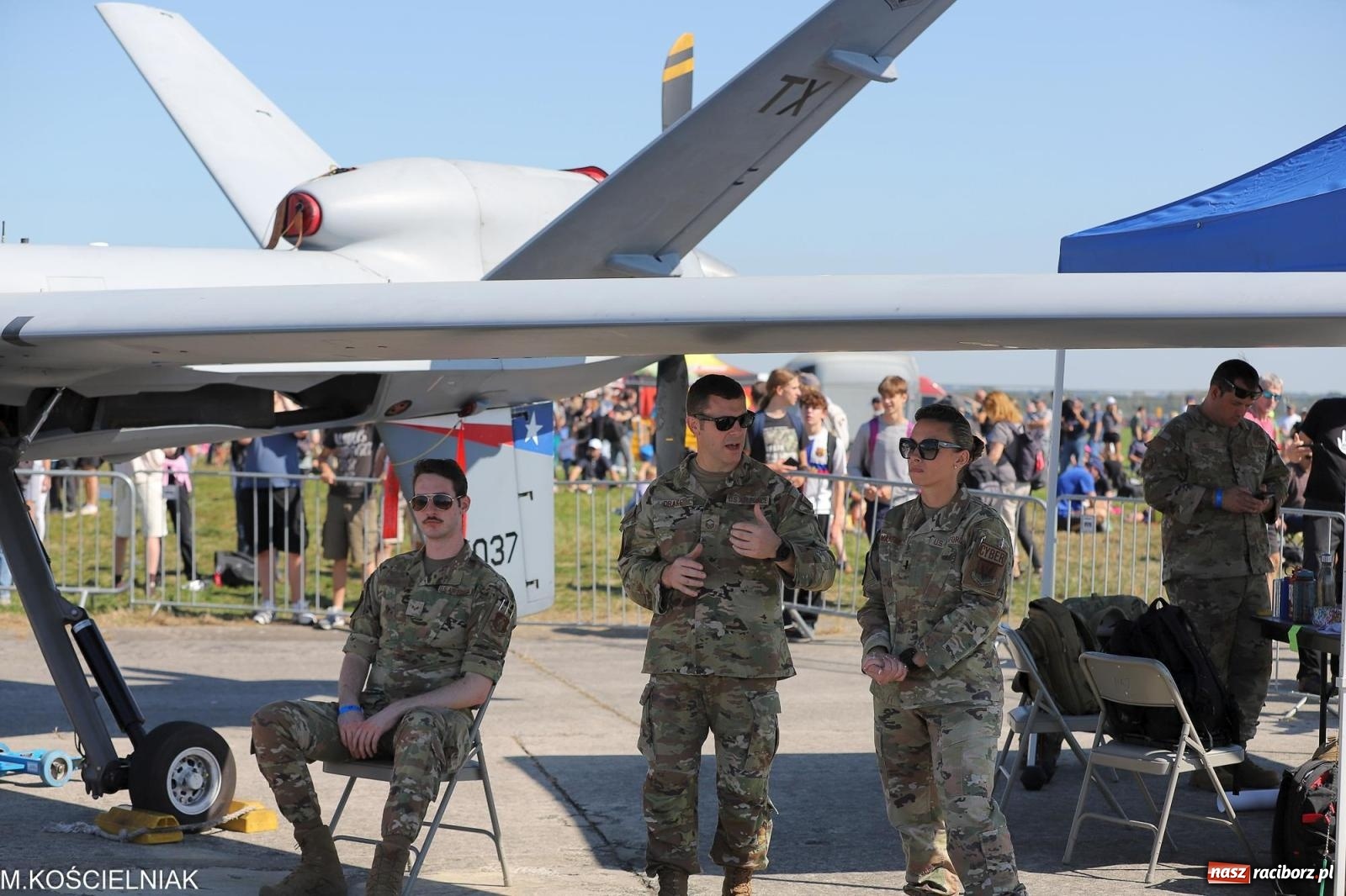 Zdjęcie w galerii na portalu naszraciborz.pl: Tysiące ludzi na Dniach NATO w Ostrawie. Polska specjalnym partnerem wydarzenia [FOTO] wiadomości z regionu