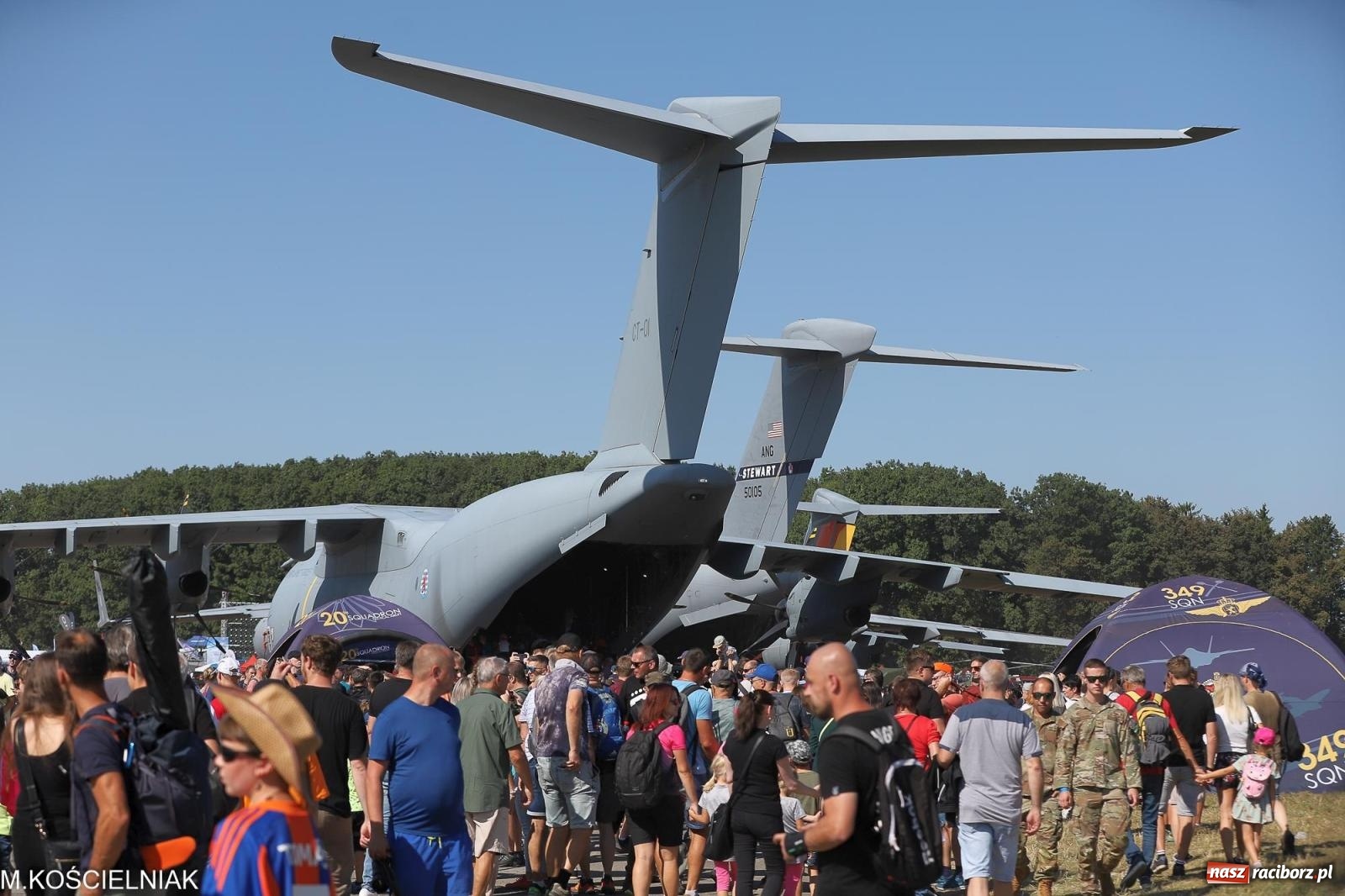 Zdjęcie w galerii na portalu naszraciborz.pl: Tysiące ludzi na Dniach NATO w Ostrawie. Polska specjalnym partnerem wydarzenia [FOTO] wiadomości z regionu