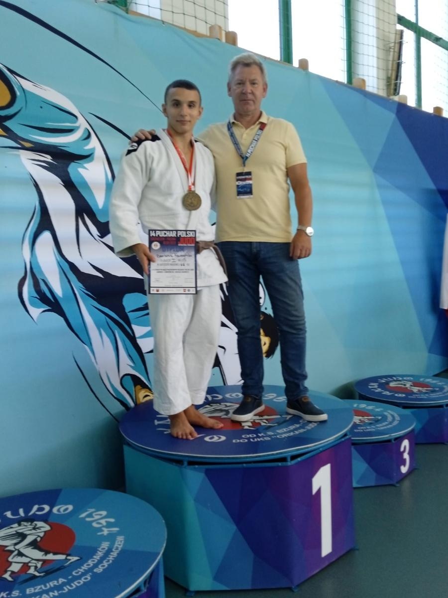 Zdjęcie w galerii na portalu naszraciborz.pl: Otwarty Puchar Polski Juniorów w Judo. Sukces Bartosza Naczyńskiego wiadomości z regionu