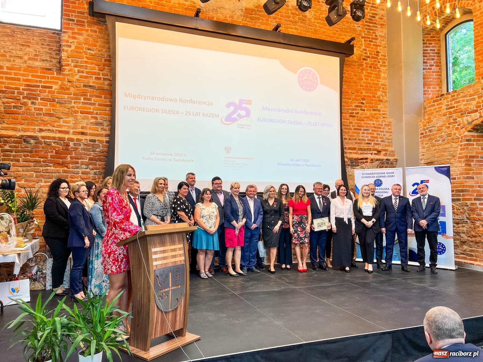 Zdjęcie w galerii na portalu naszraciborz.pl: Transgraniczne święto w Tworkowie. Srebrny jubileusz Euroregionu Silesia wiadomości z regionu