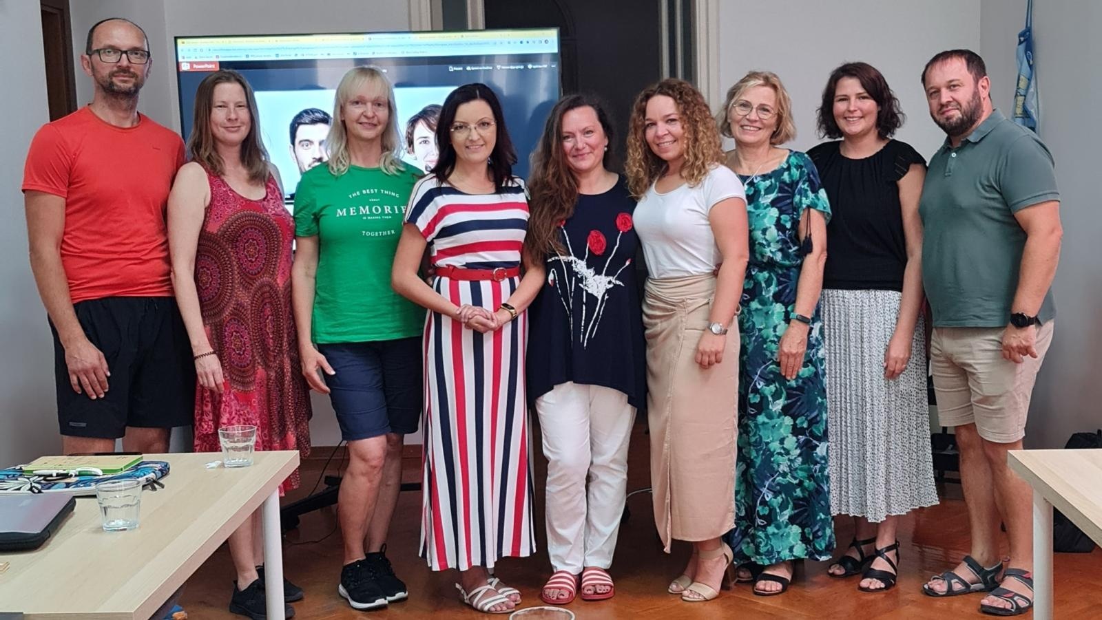 Zdjęcie w galerii na portalu naszraciborz.pl: Nauczyciele z Rudnika na zagranicznym kursie w ramach programu Erasmus+ wiadomości z regionu