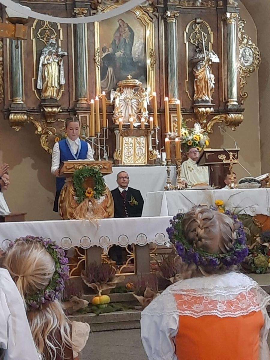 Zdjęcie w galerii na portalu naszraciborz.pl: Parafialne rolno-leśne dożynki w Nędzy [FOTO] wiadomości z regionu