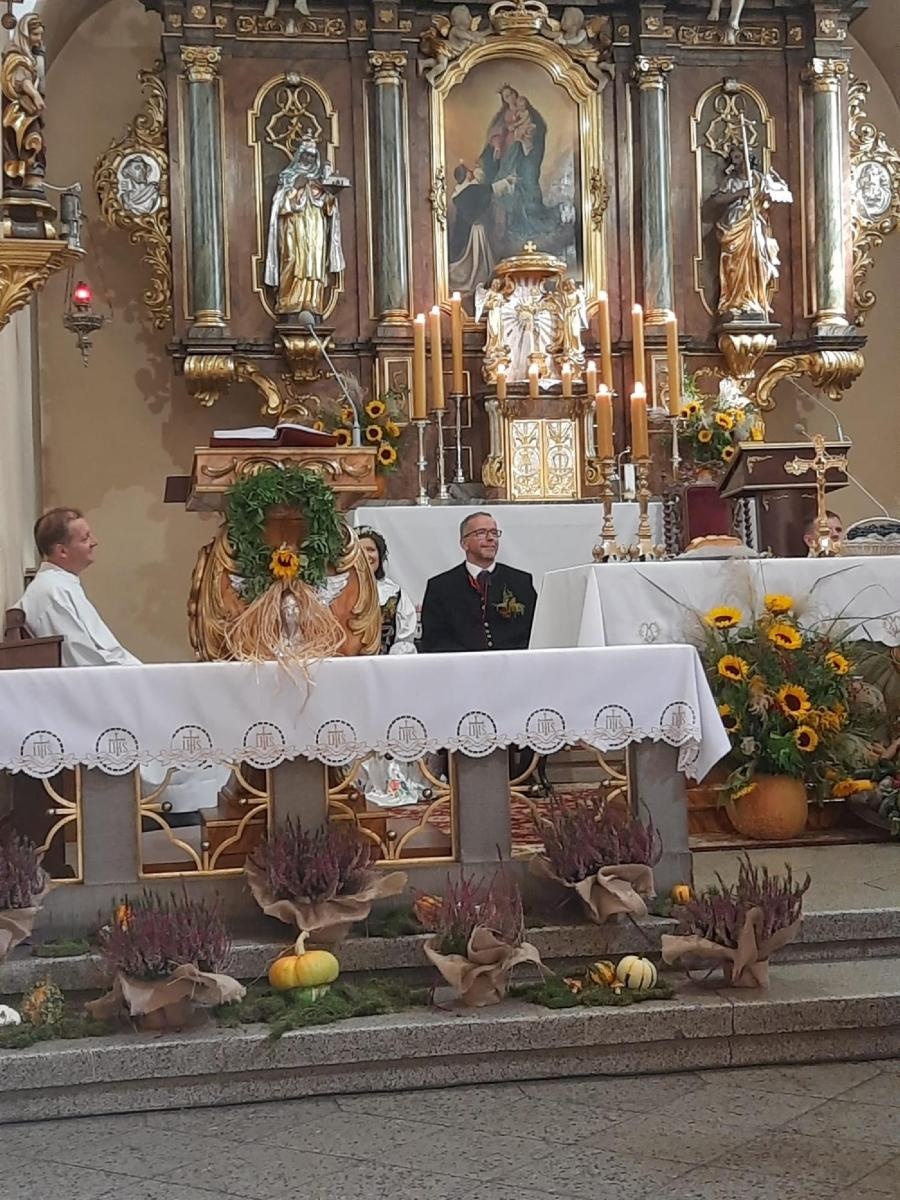 Zdjęcie w galerii na portalu naszraciborz.pl: Parafialne rolno-leśne dożynki w Nędzy [FOTO] wiadomości z regionu