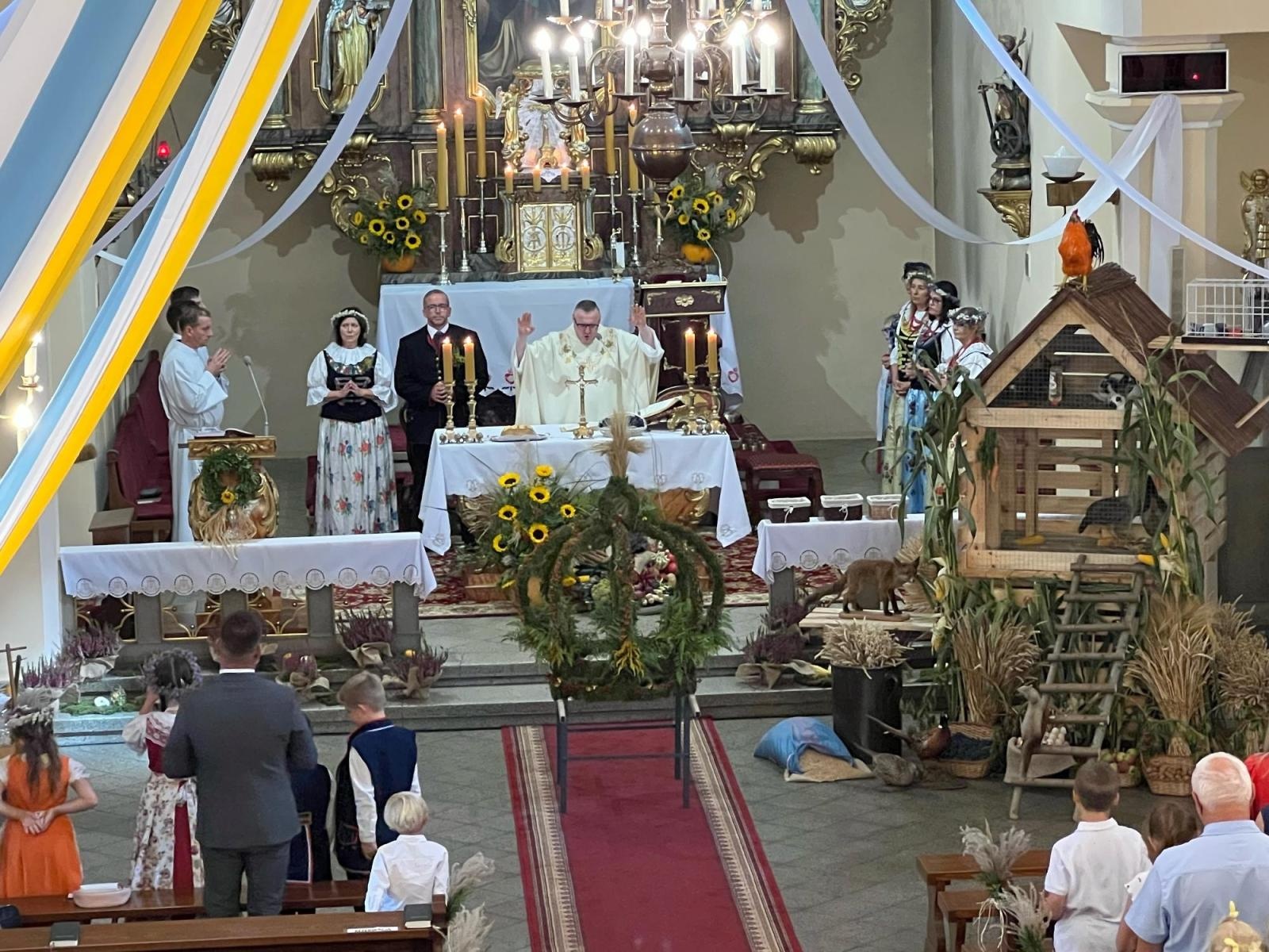 Zdjęcie w galerii na portalu naszraciborz.pl: Parafialne rolno-leśne dożynki w Nędzy [FOTO] wiadomości z regionu