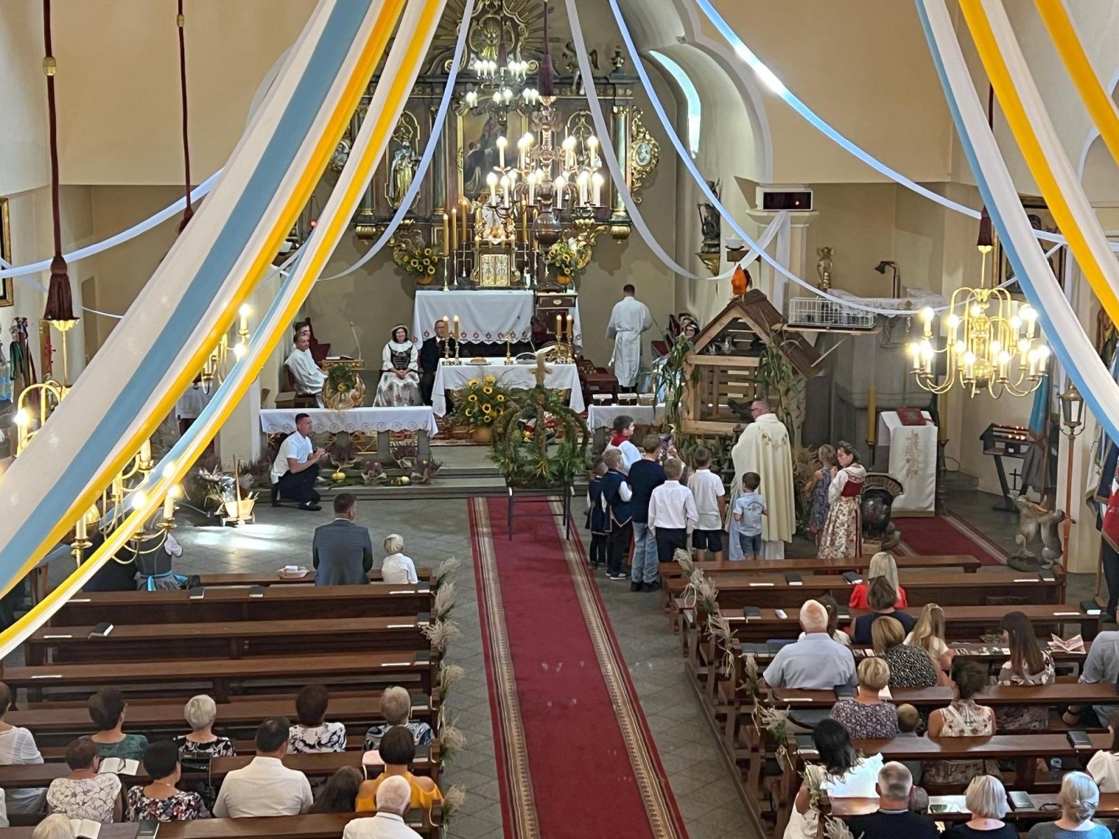 Zdjęcie w galerii na portalu naszraciborz.pl: Parafialne rolno-leśne dożynki w Nędzy [FOTO] wiadomości z regionu