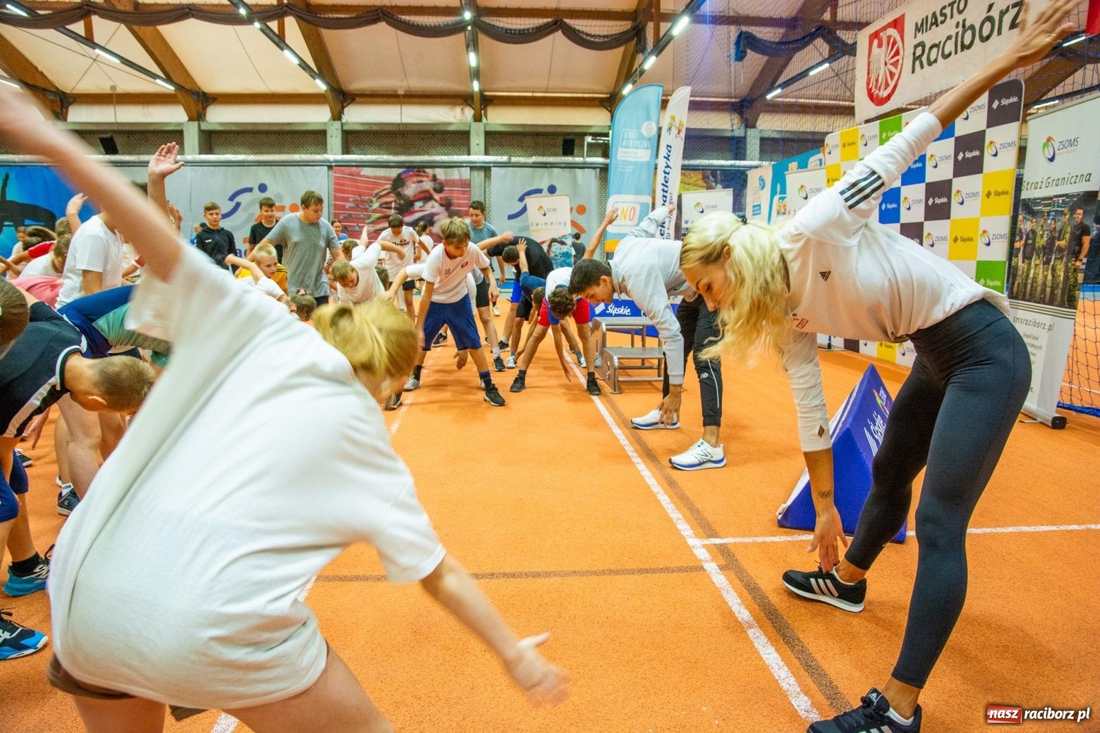 Zdjęcie w galerii na portalu naszraciborz.pl: Mały Memoriał Kusocińskiego. Gośćmi Justyna Święty-Ersetic i Patryk Grzegorzewicz wiadomości z regionu