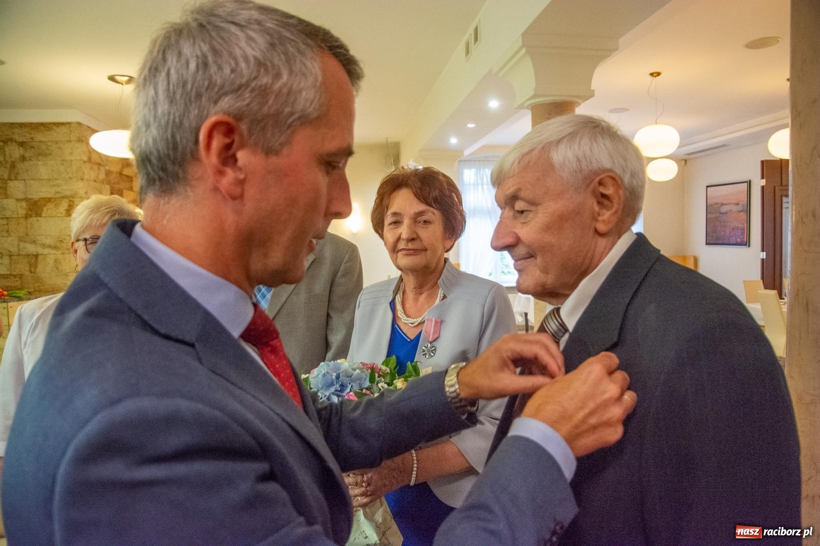 Zdjęcie w galerii na portalu naszraciborz.pl: Złote gody w Raciborzu. Świętuje siedem par [FOTO i WIDEO] wiadomości z regionu