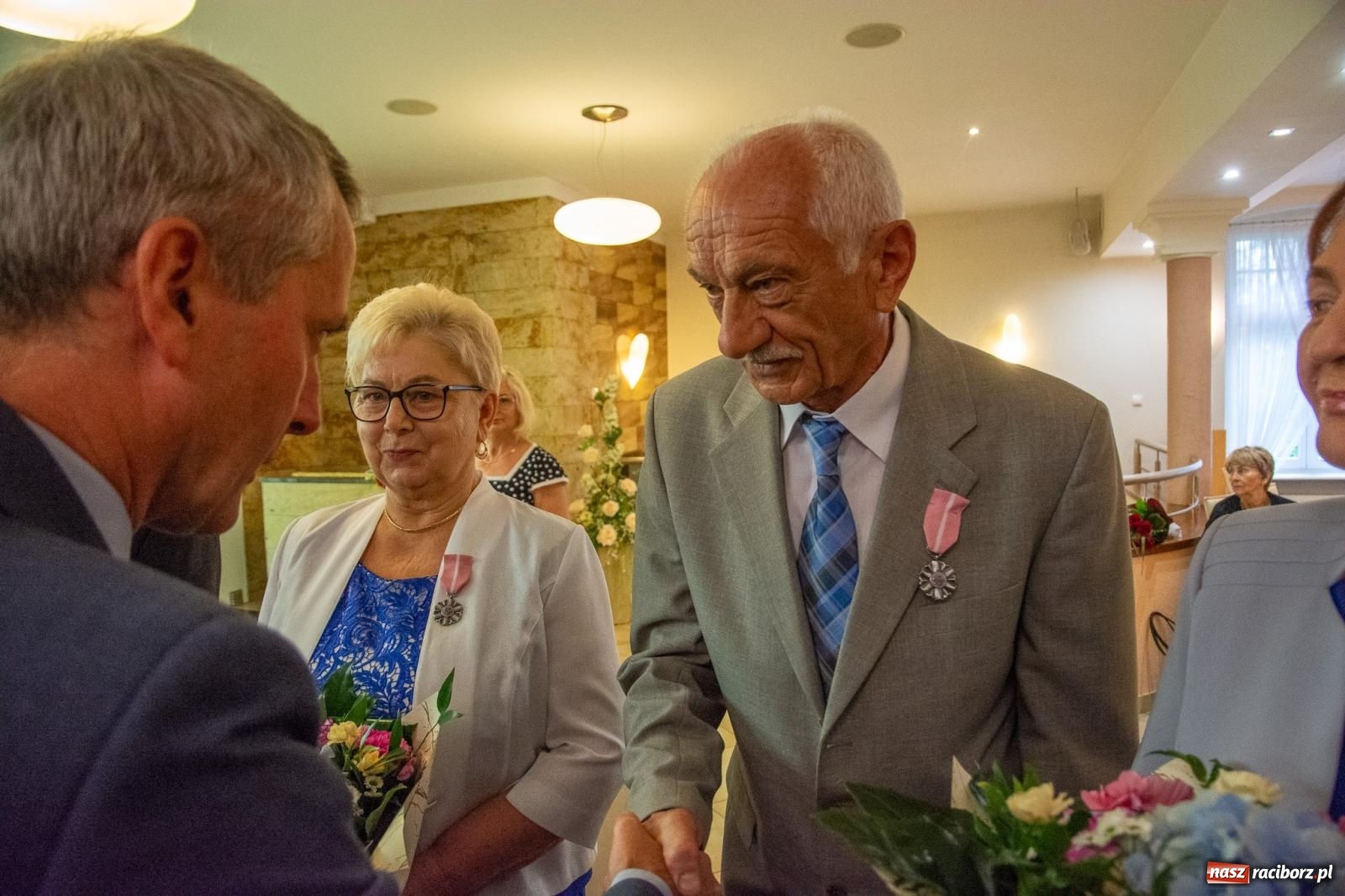 Zdjęcie w galerii na portalu naszraciborz.pl: Złote gody w Raciborzu. Świętuje siedem par [FOTO i WIDEO] wiadomości z regionu