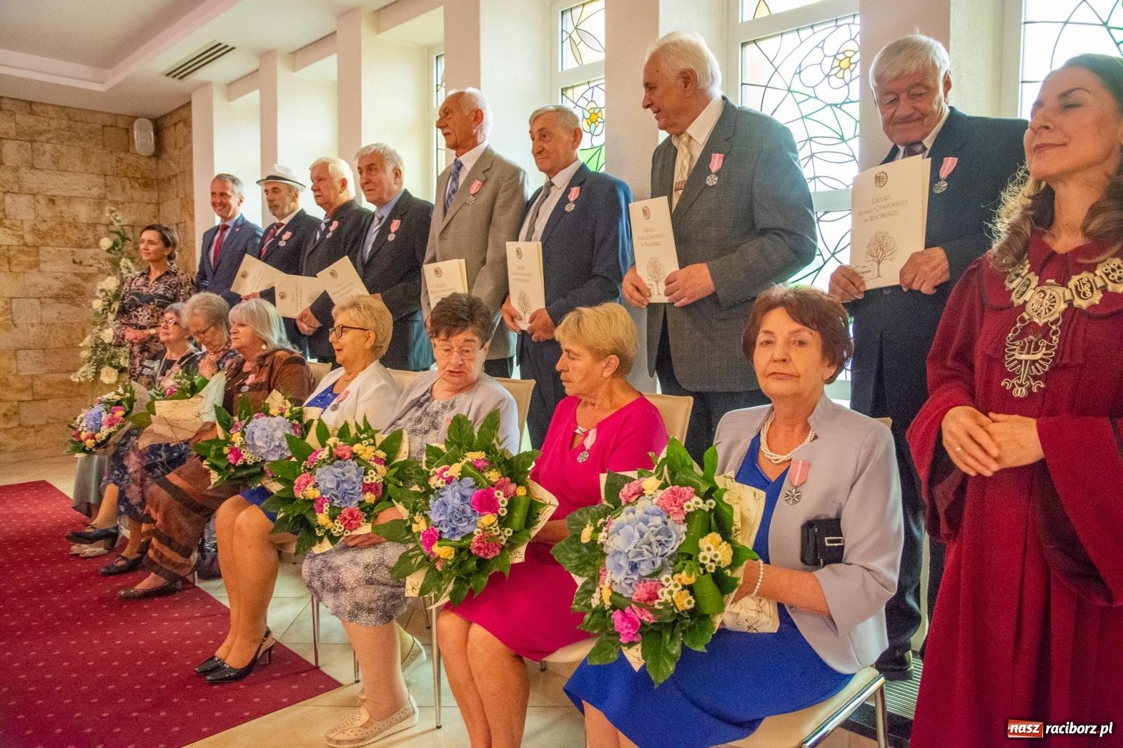 Zdjęcie w galerii na portalu naszraciborz.pl: Złote gody w Raciborzu. Świętuje siedem par [FOTO i WIDEO] wiadomości z regionu