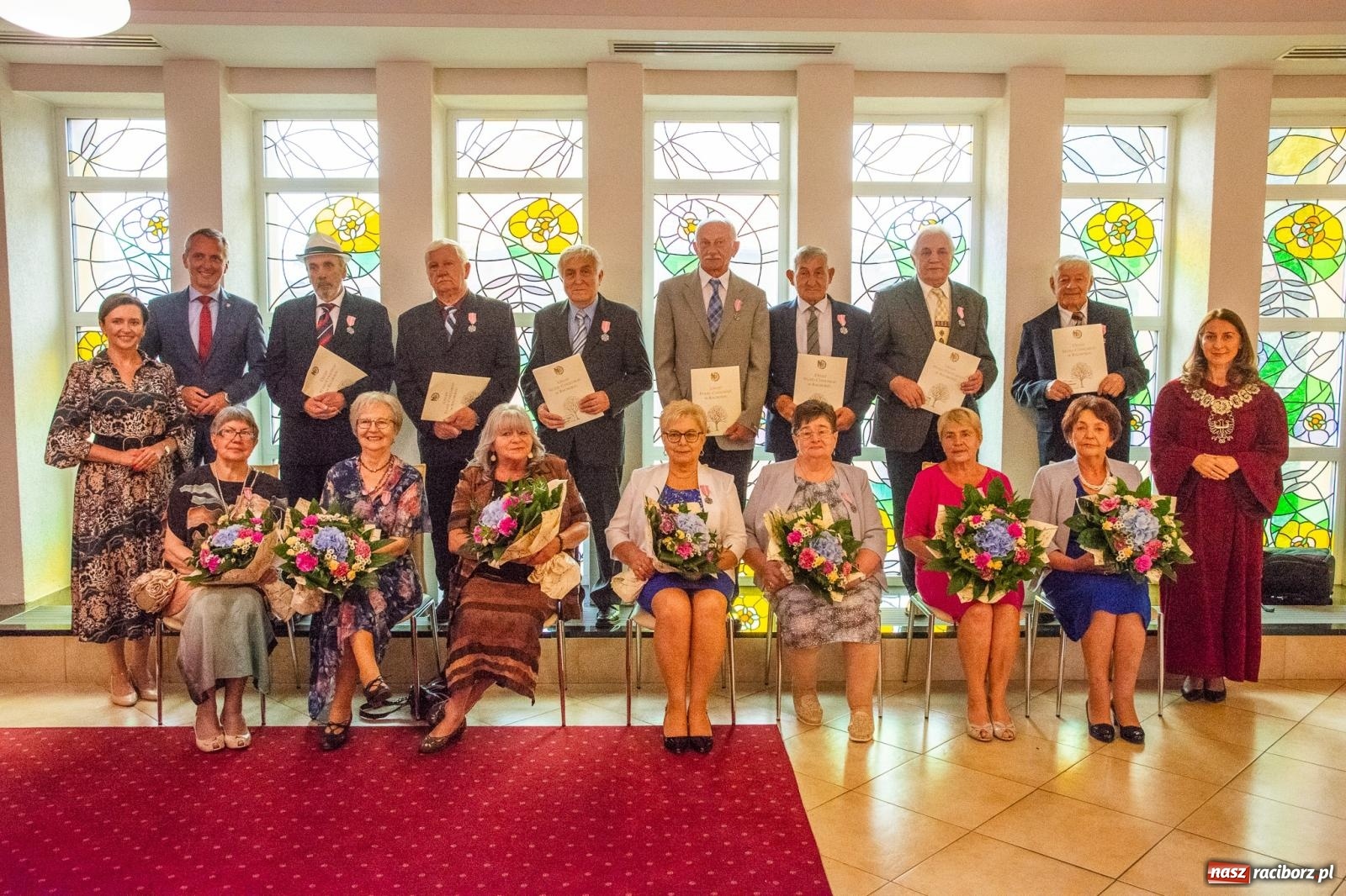 Zdjęcie w galerii na portalu naszraciborz.pl: Złote gody w Raciborzu. Świętuje siedem par [FOTO i WIDEO] wiadomości z regionu