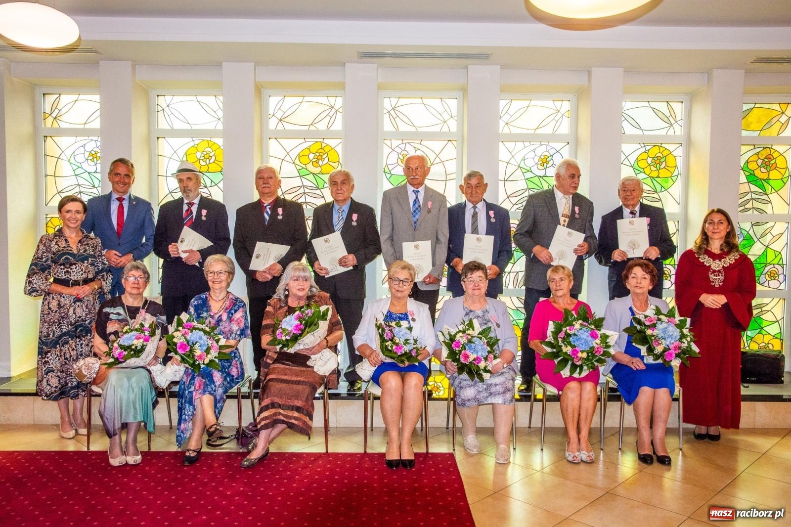 Zdjęcie w galerii na portalu naszraciborz.pl: Złote gody w Raciborzu. Świętuje siedem par [FOTO i WIDEO] wiadomości z regionu