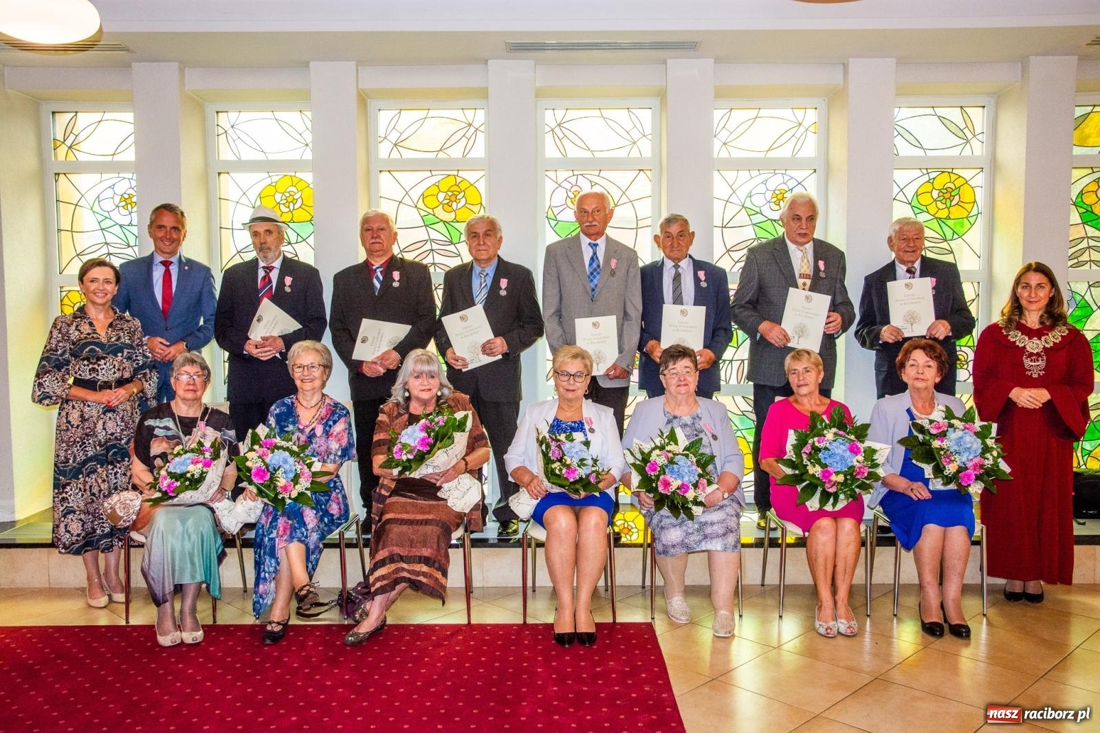 Zdjęcie w galerii na portalu naszraciborz.pl: Złote gody w Raciborzu. Świętuje siedem par [FOTO i WIDEO] wiadomości z regionu