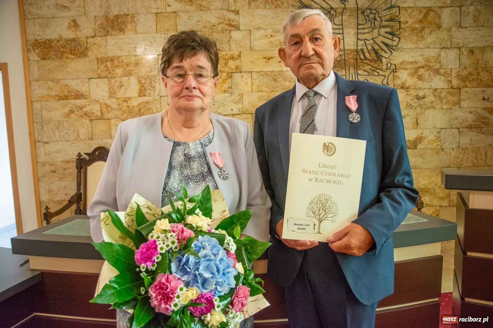 Zdjęcie w galerii na portalu naszraciborz.pl: Złote gody w Raciborzu. Świętuje siedem par [FOTO i WIDEO] wiadomości z regionu