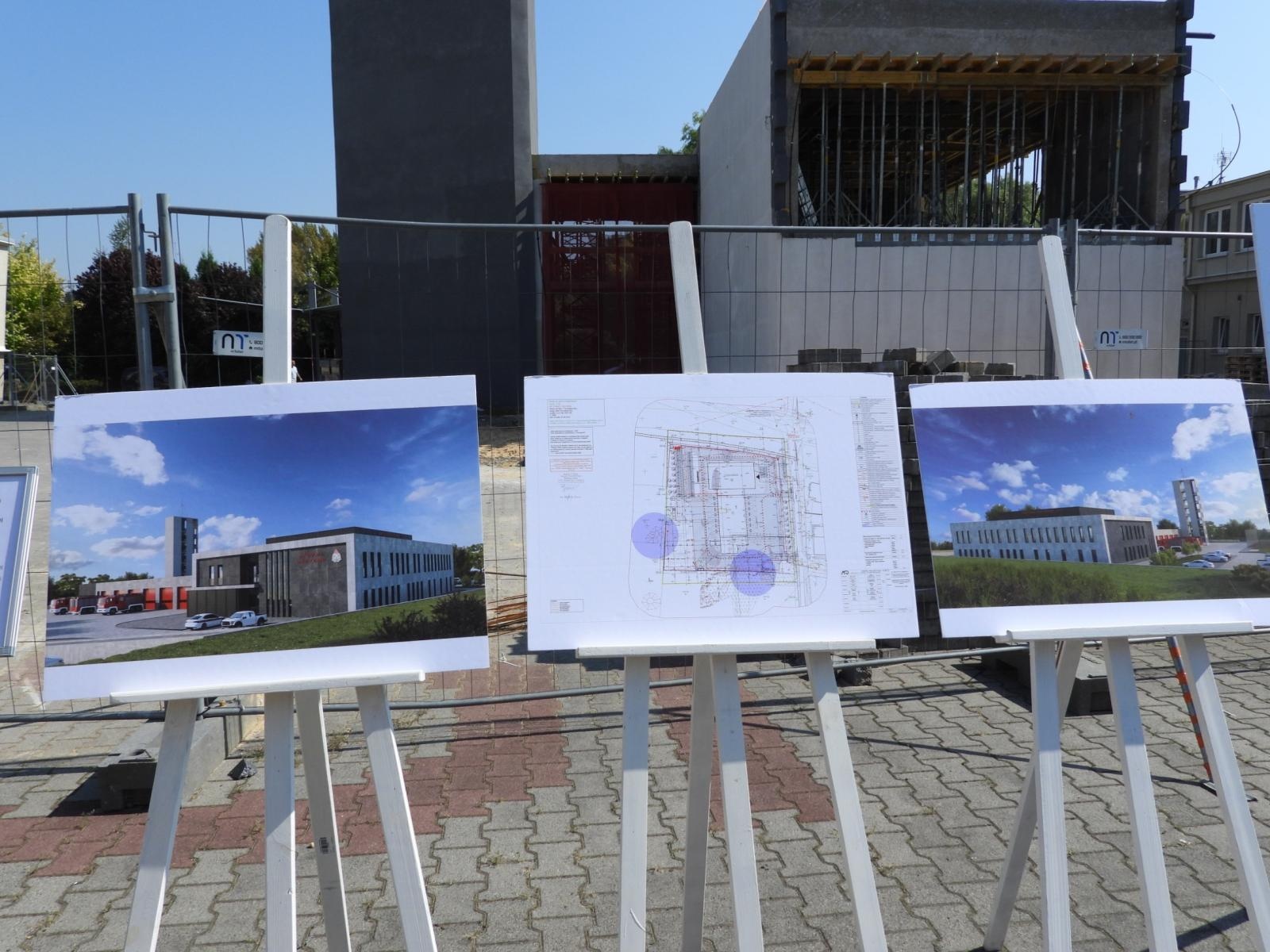 Zdjęcie w galerii na portalu naszraciborz.pl: W Katowicach pokazano, jak ma wyglądać nowa komenda raciborskiej straży pożarnej wiadomości z regionu