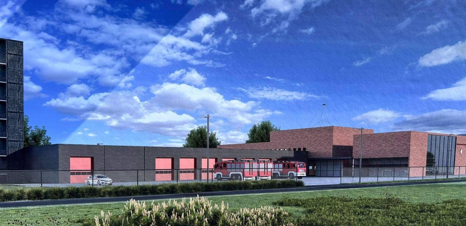 Zdjęcie w galerii na portalu naszraciborz.pl: W Katowicach pokazano, jak ma wyglądać nowa komenda raciborskiej straży pożarnej wiadomości z regionu