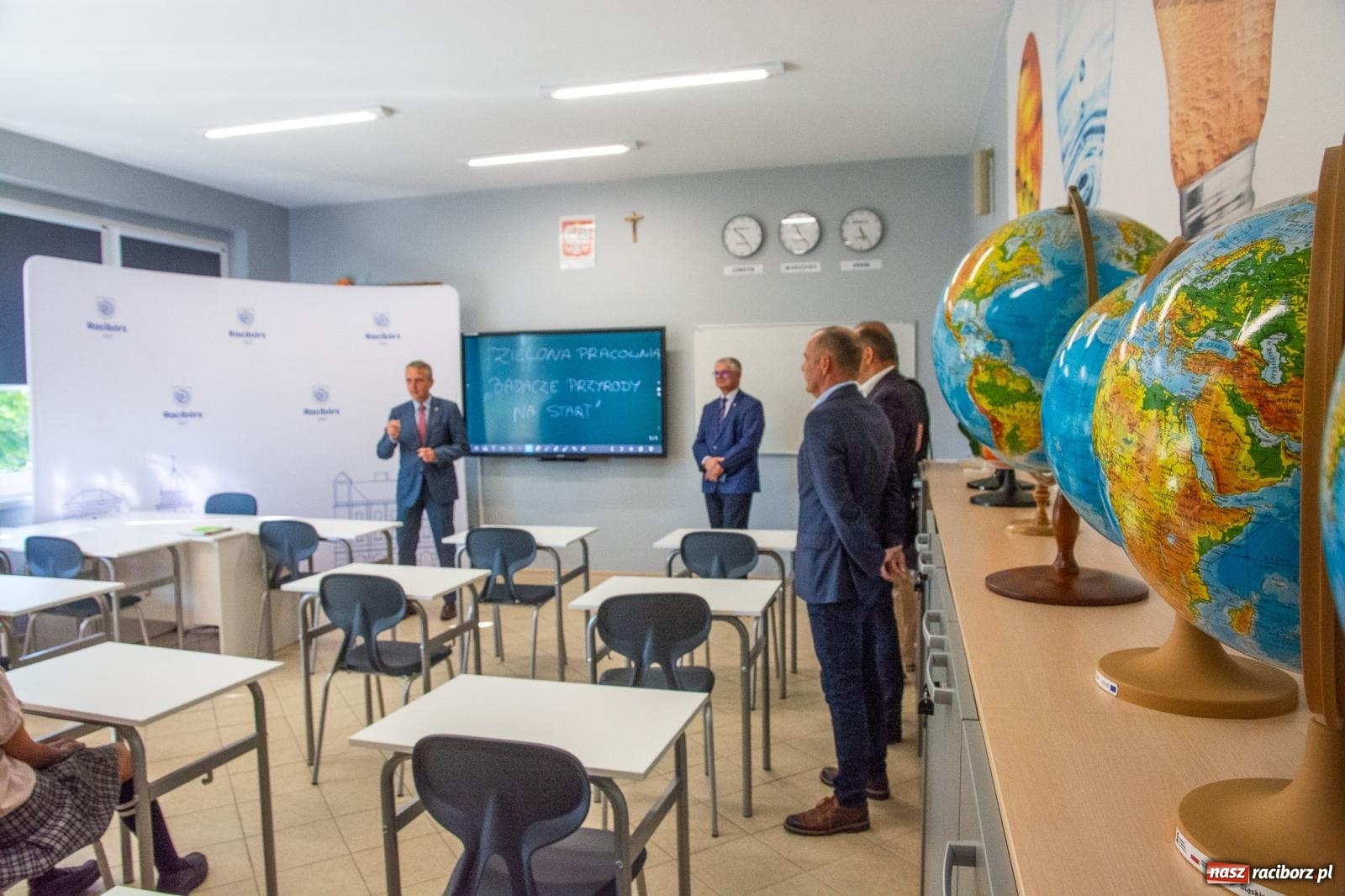 Zdjęcie w galerii na portalu naszraciborz.pl: Szkoła na Ocicach ma zieloną pracownię [FOTO i WIDEO] wiadomości z regionu