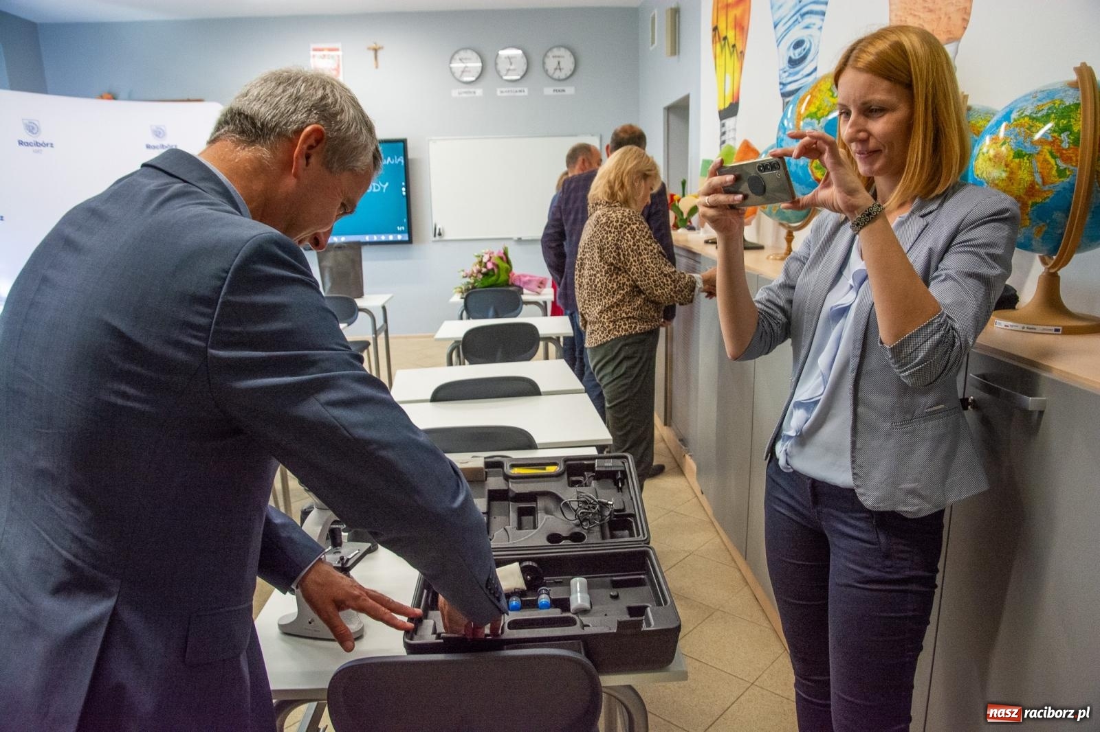 Zdjęcie w galerii na portalu naszraciborz.pl: Szkoła na Ocicach ma zieloną pracownię [FOTO i WIDEO] wiadomości z regionu