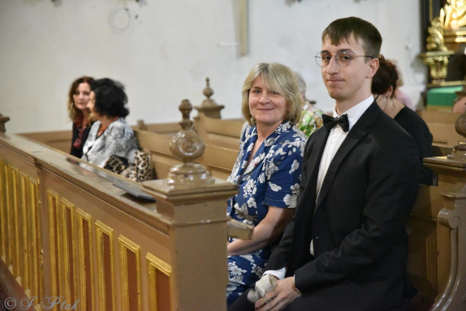 Zdjęcie w galerii na portalu naszraciborz.pl: Tianji Liu i Ewa Bąk na Dniach Muzyki Organowej w Raciborzu wiadomości z regionu