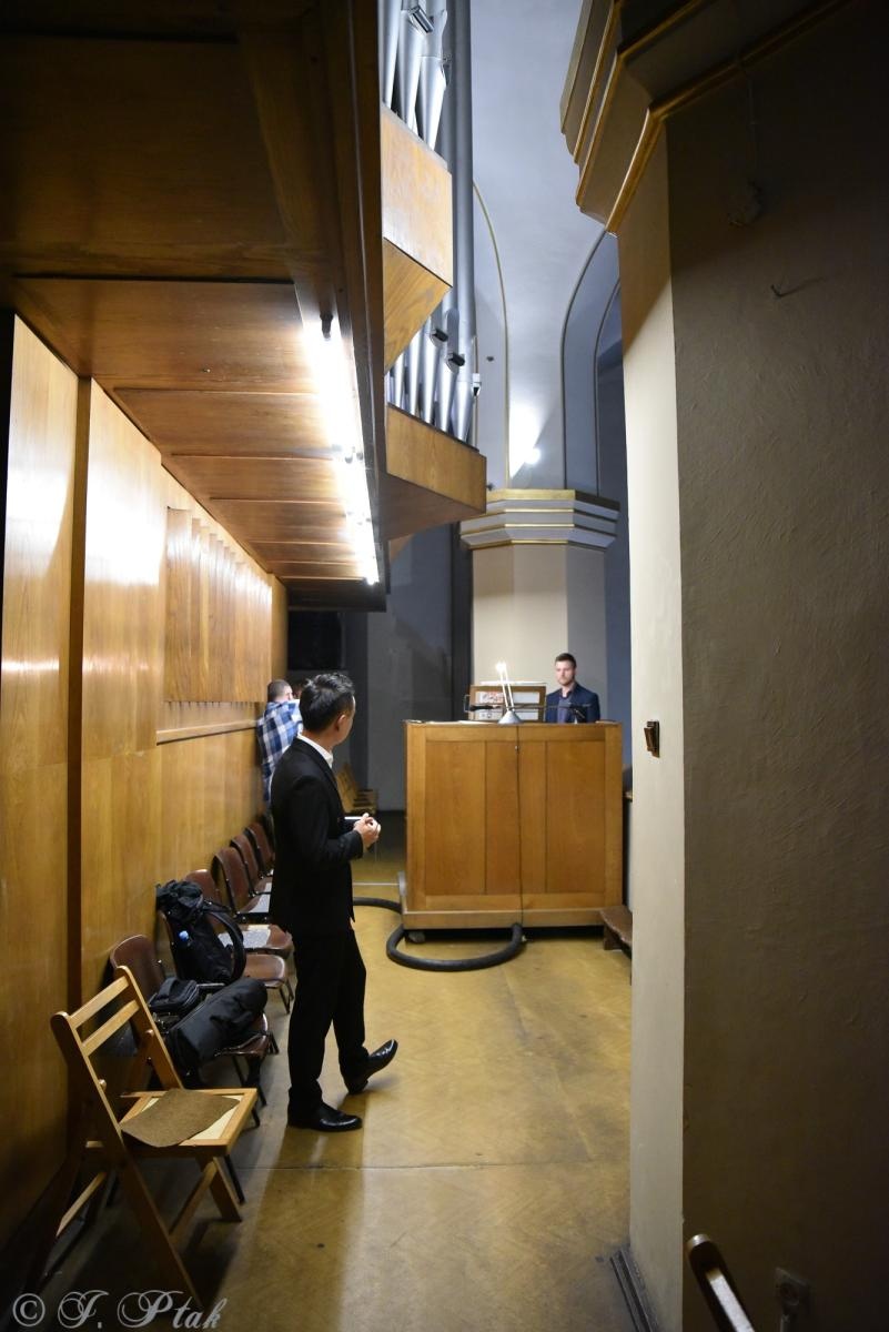 Zdjęcie w galerii na portalu naszraciborz.pl: Tianji Liu i Ewa Bąk na Dniach Muzyki Organowej w Raciborzu wiadomości z regionu