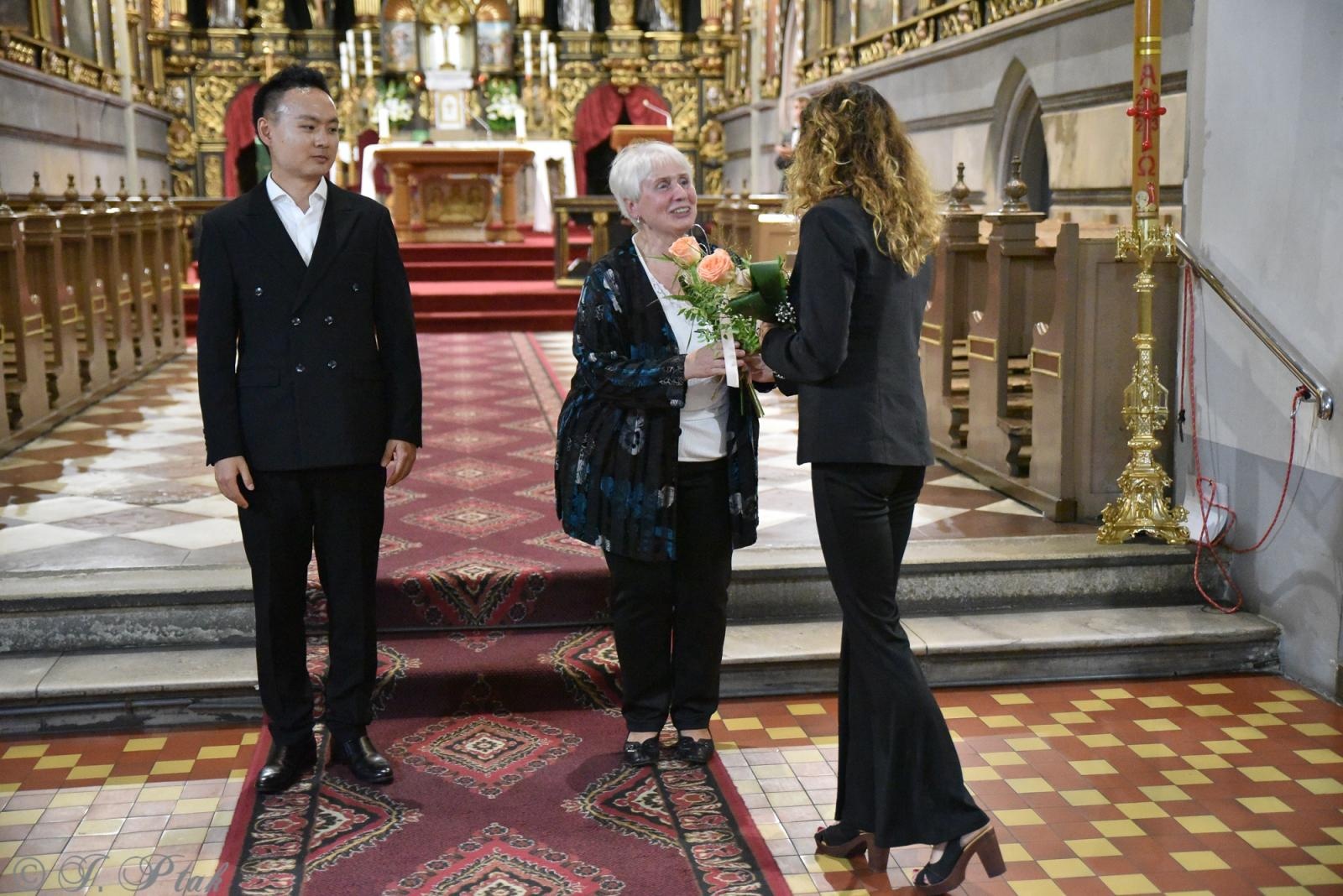 Zdjęcie w galerii na portalu naszraciborz.pl: Tianji Liu i Ewa Bąk na Dniach Muzyki Organowej w Raciborzu wiadomości z regionu