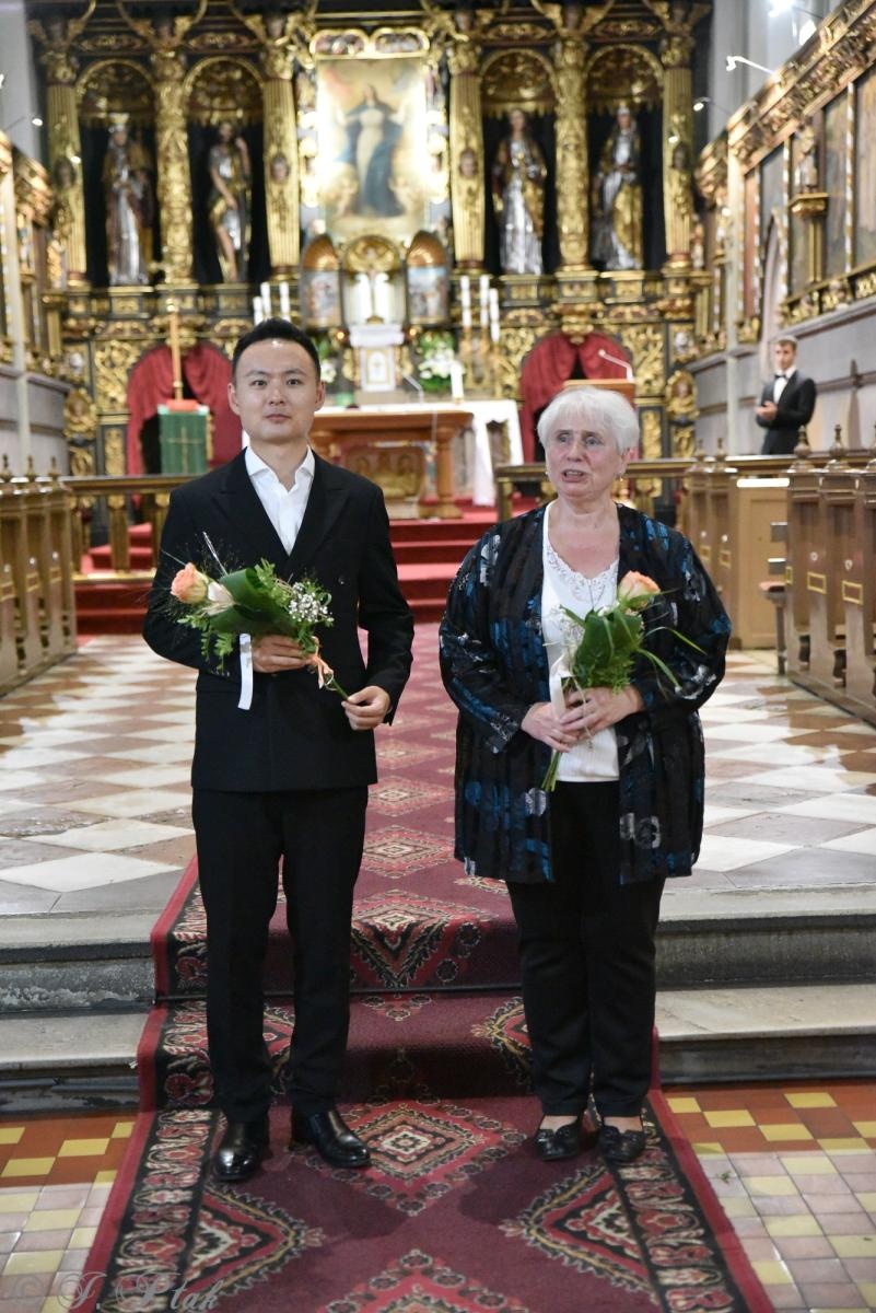 Zdjęcie w galerii na portalu naszraciborz.pl: Tianji Liu i Ewa Bąk na Dniach Muzyki Organowej w Raciborzu wiadomości z regionu