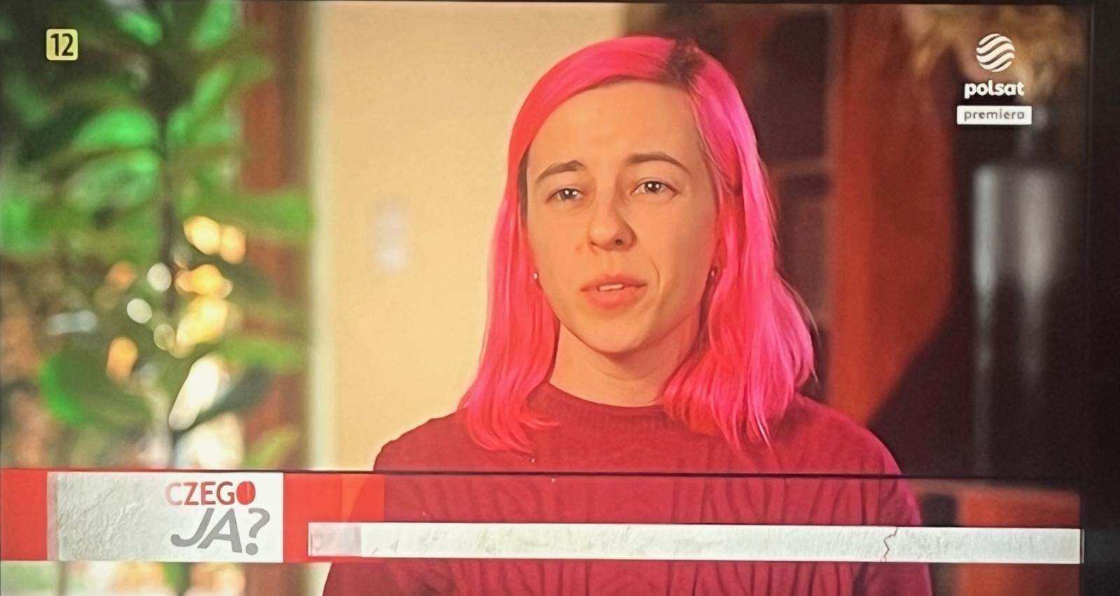 Zdjęcie w galerii na portalu naszraciborz.pl: Raciborzanka w Dlaczego ja? Polsatu wiadomości z regionu