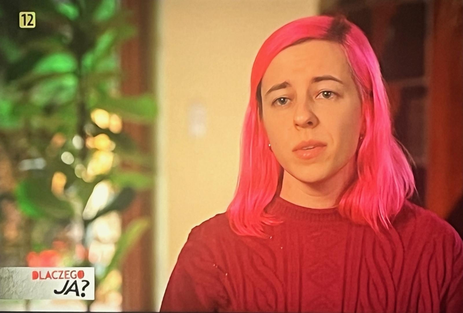 Zdjęcie w galerii na portalu naszraciborz.pl: Raciborzanka w Dlaczego ja? Polsatu wiadomości z regionu