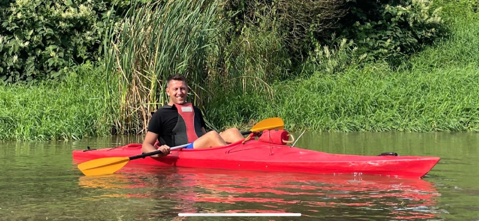 Zdjęcie w galerii na portalu naszraciborz.pl: Połączone siły młodzieży sprzątały Odrę wiadomości z regionu