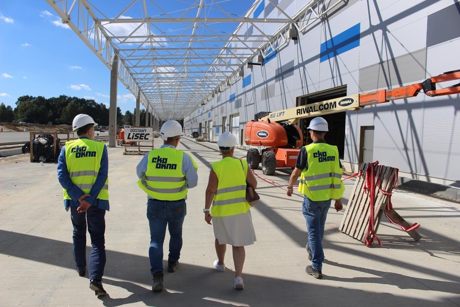 Zdjęcie w galerii na portalu naszraciborz.pl: Nowa fabryka Eko-Okien na finiszu [FOTO] wiadomości z regionu