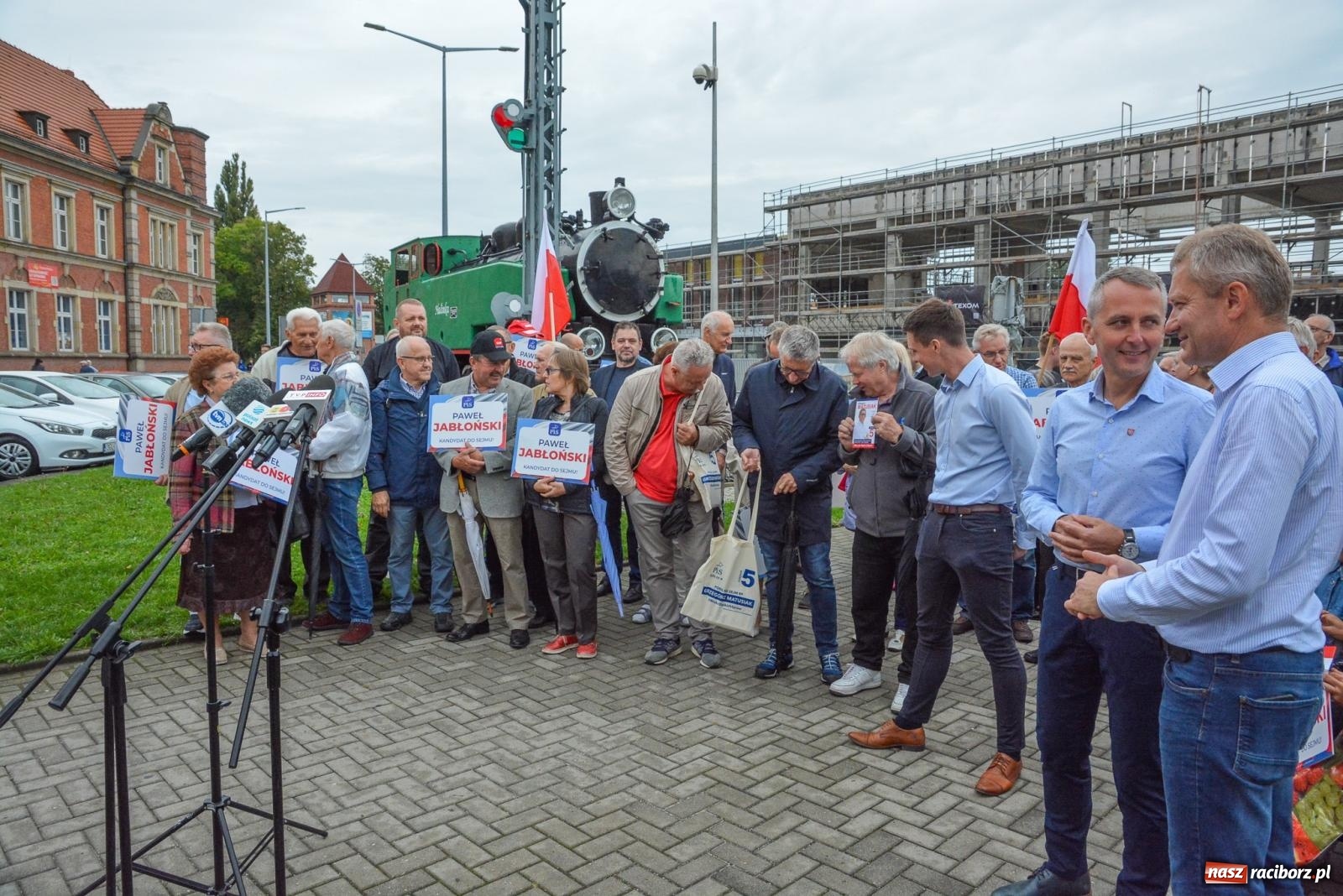 Zdjęcie w galerii na portalu naszraciborz.pl: Premier Morawiecki w Raciborzu: uratowaliśmy Rafako, zachodnią obwodnicę wpiszemy na listę priorytetów wiadomości z regionu