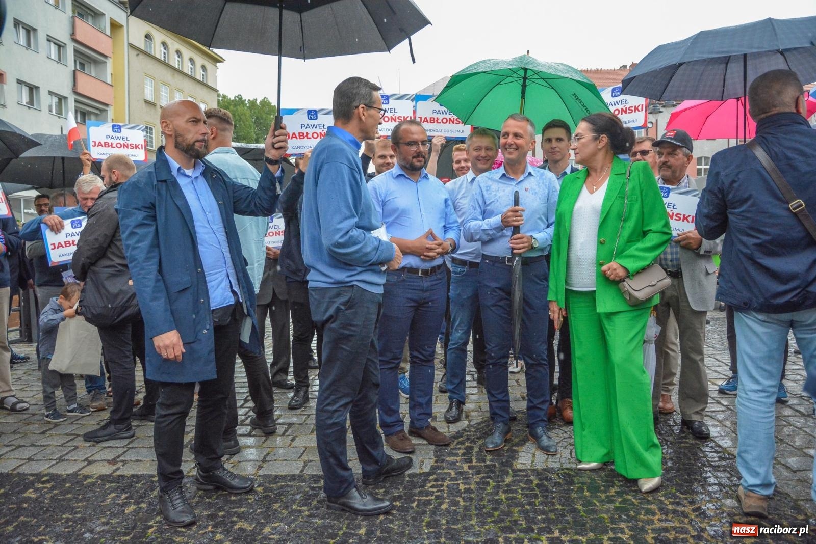 Zdjęcie w galerii na portalu naszraciborz.pl: Premier Morawiecki w Raciborzu: uratowaliśmy Rafako, zachodnią obwodnicę wpiszemy na listę priorytetów wiadomości z regionu